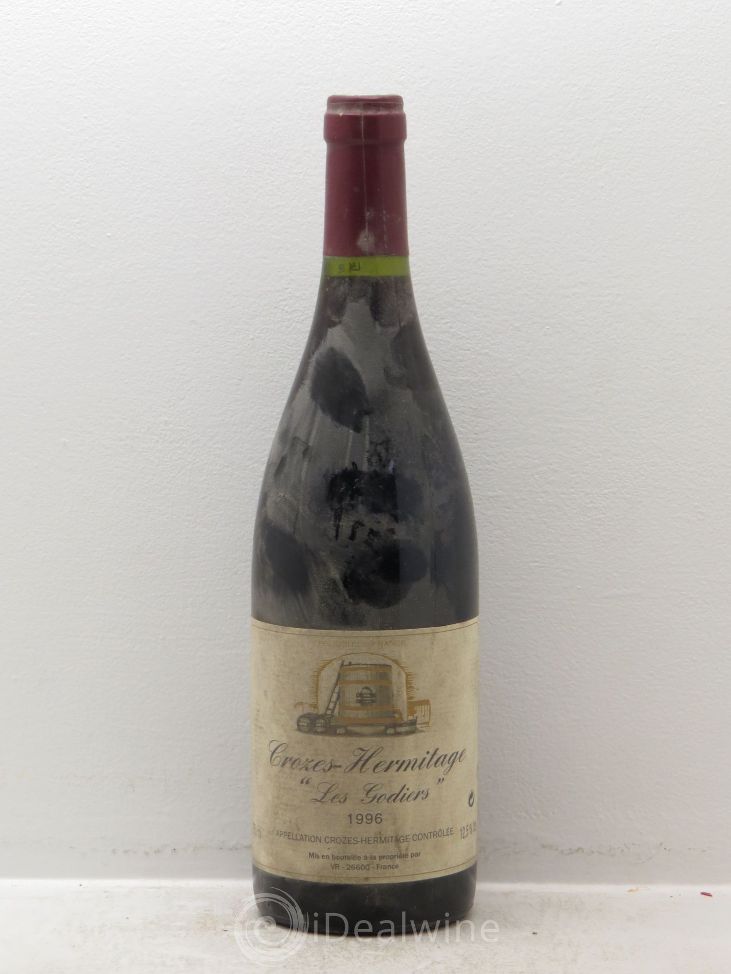 Crozes-Hermitage Les Godiers 1996 - Posten von 1 Flasche - 0
