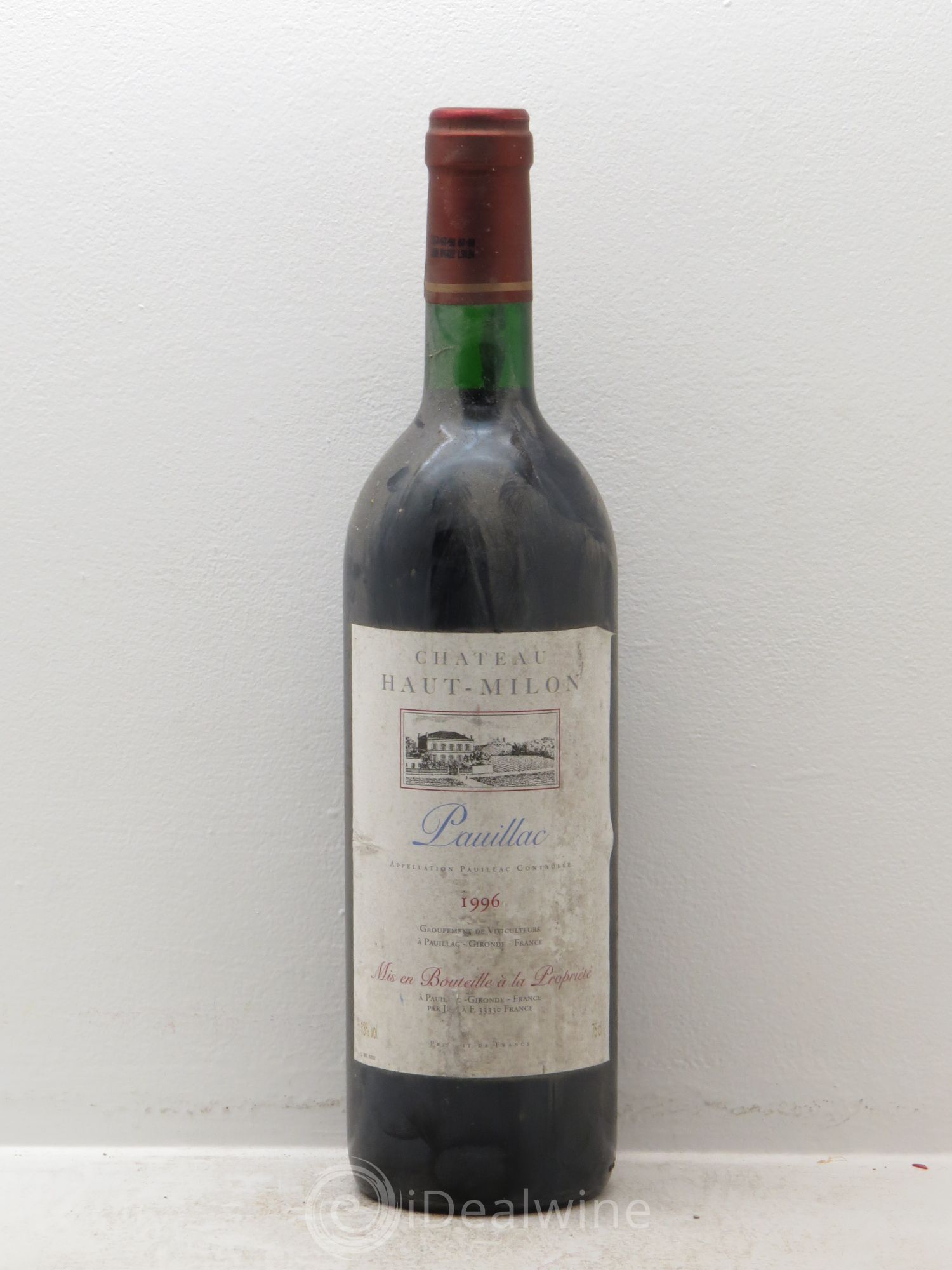 Pauillac Haut milon 1996 - Posten von 1 Flasche - 0