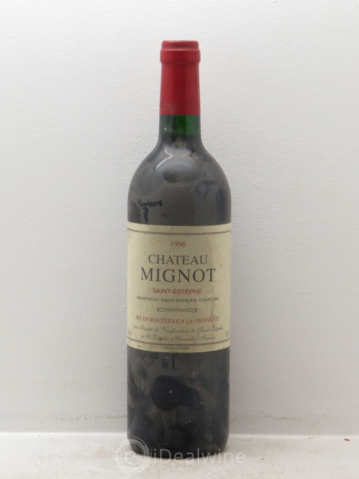 Saint-Estèphe Mignot 1996 - Lot de 1 bouteille - 0