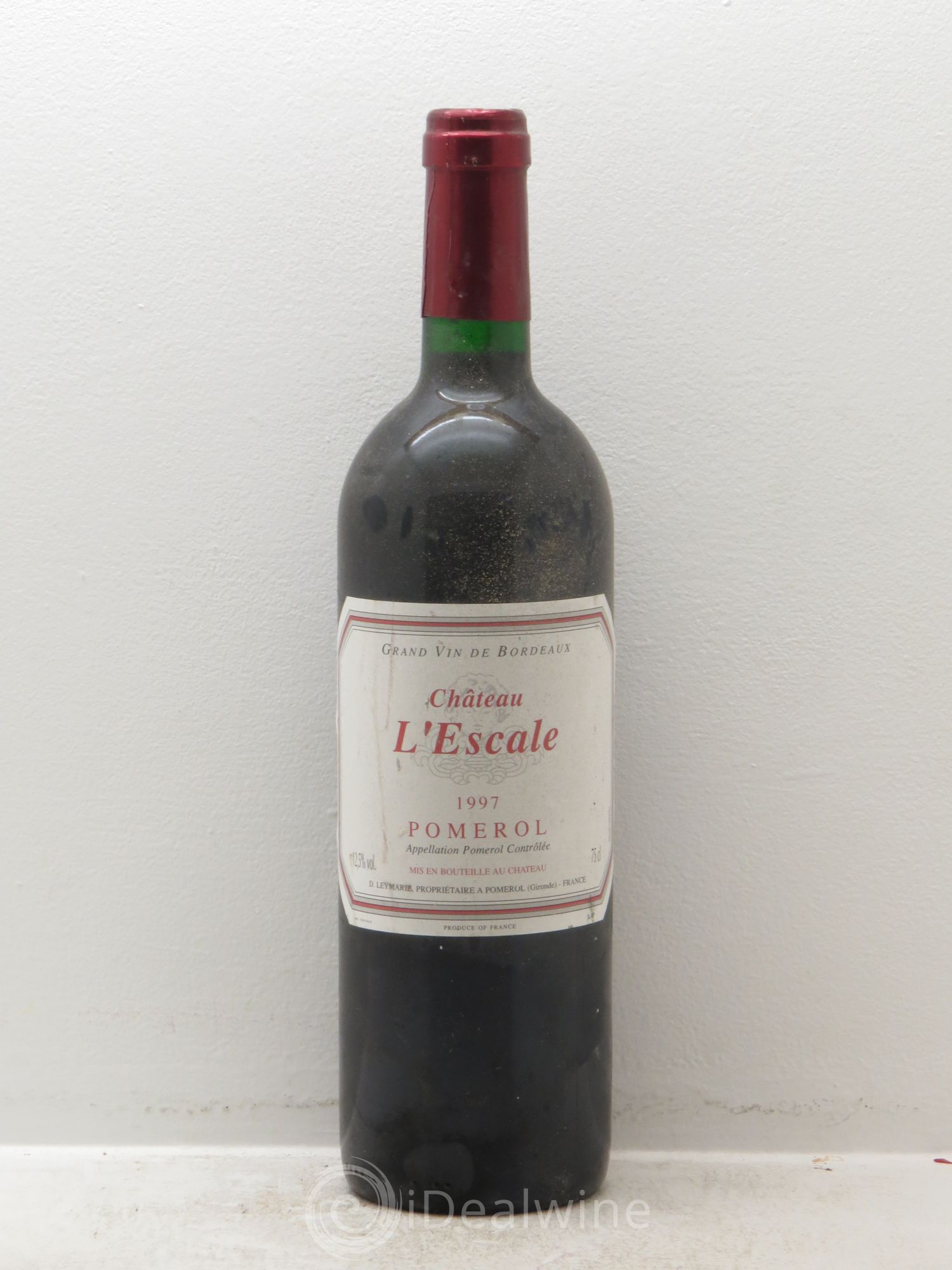 Pomerol L'Escale 1997 - Lot de 1 bouteille - 0