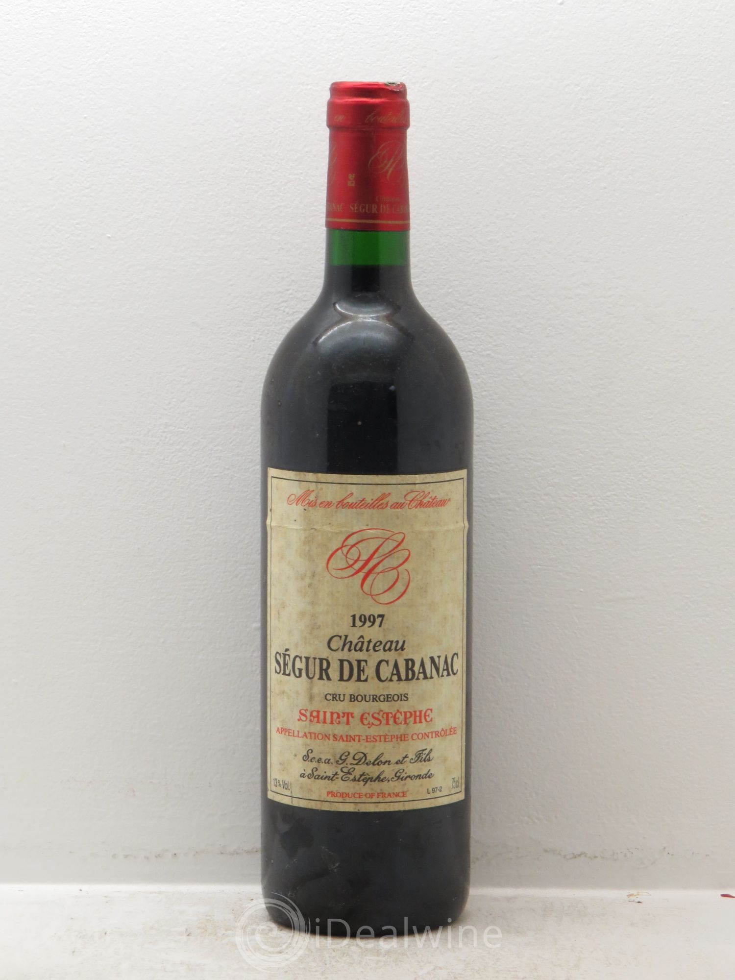 Bordeaux Ségur de Cabannac (sans prix de réserve) 1997 - Posten von 1 Flasche - 0