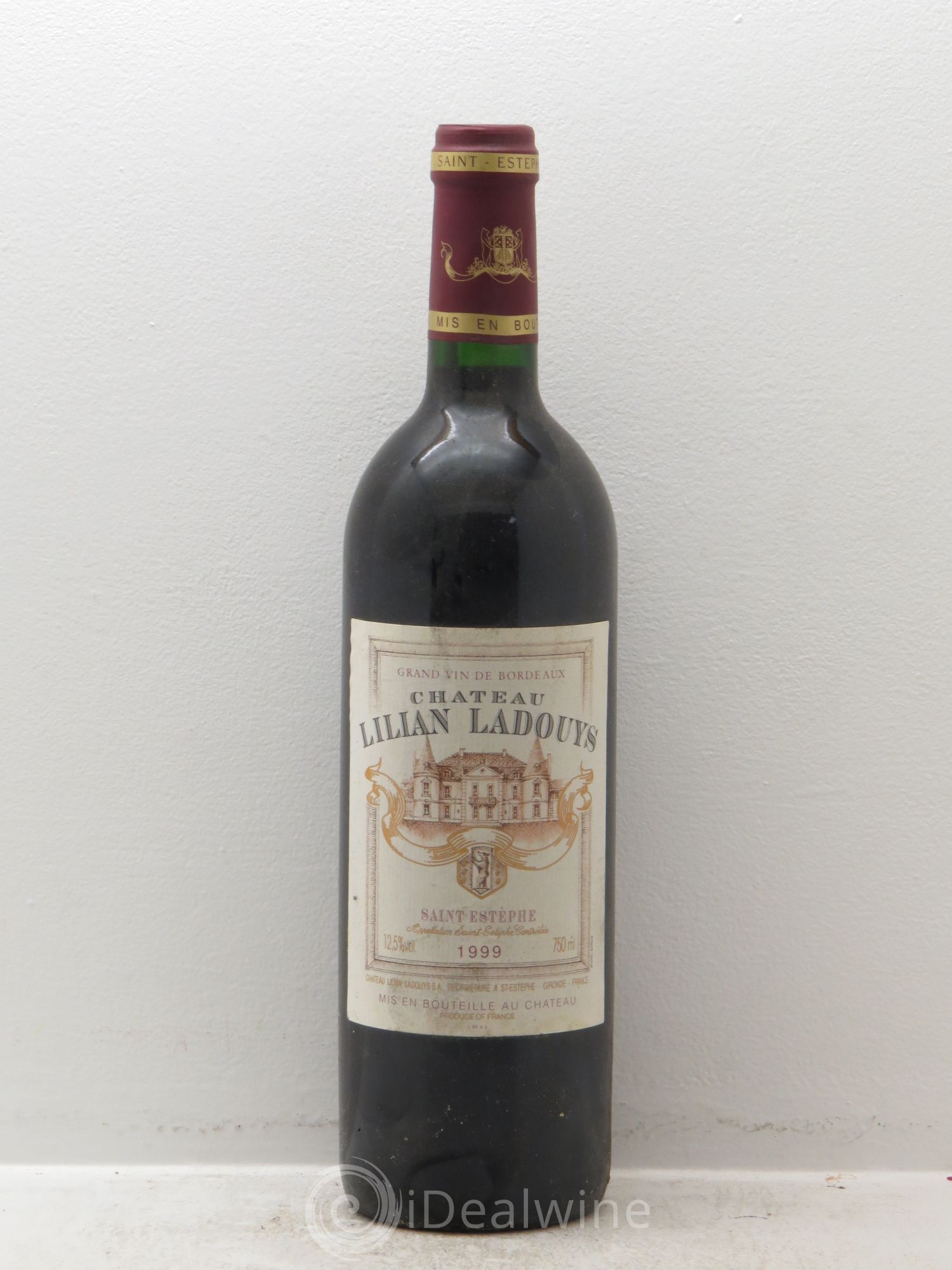 Château Lilian Ladouys Cru Bourgeois 1999 - Lot de 1 bouteille - 0