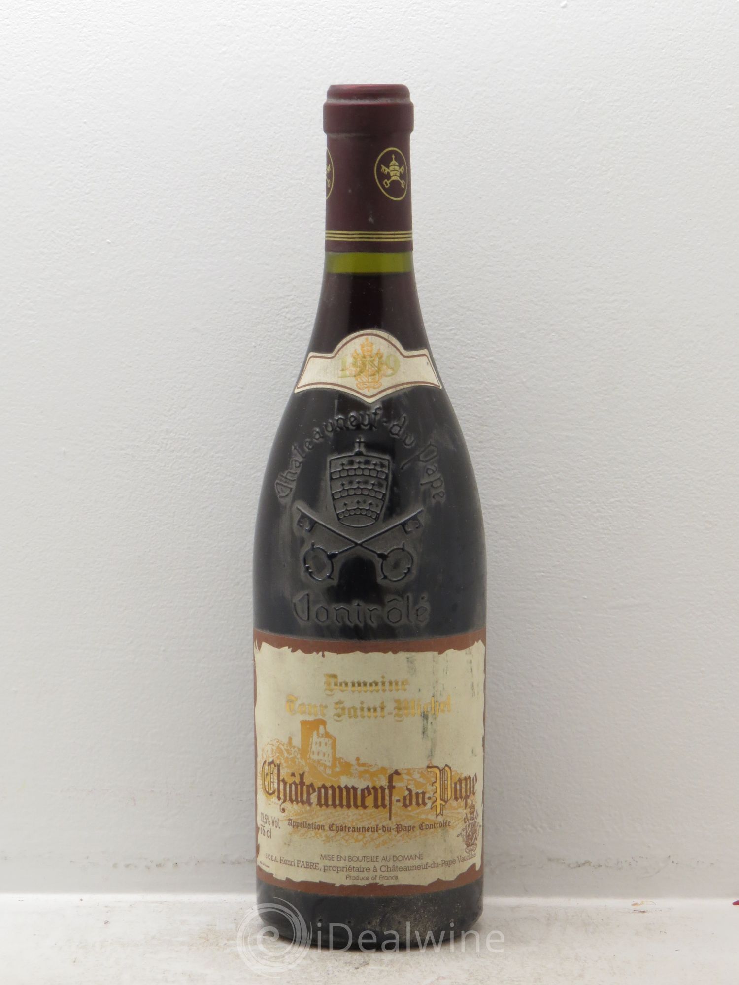 Châteauneuf-du-Pape Tour Saint Michel 1999 - Posten von 1 Flasche - 0