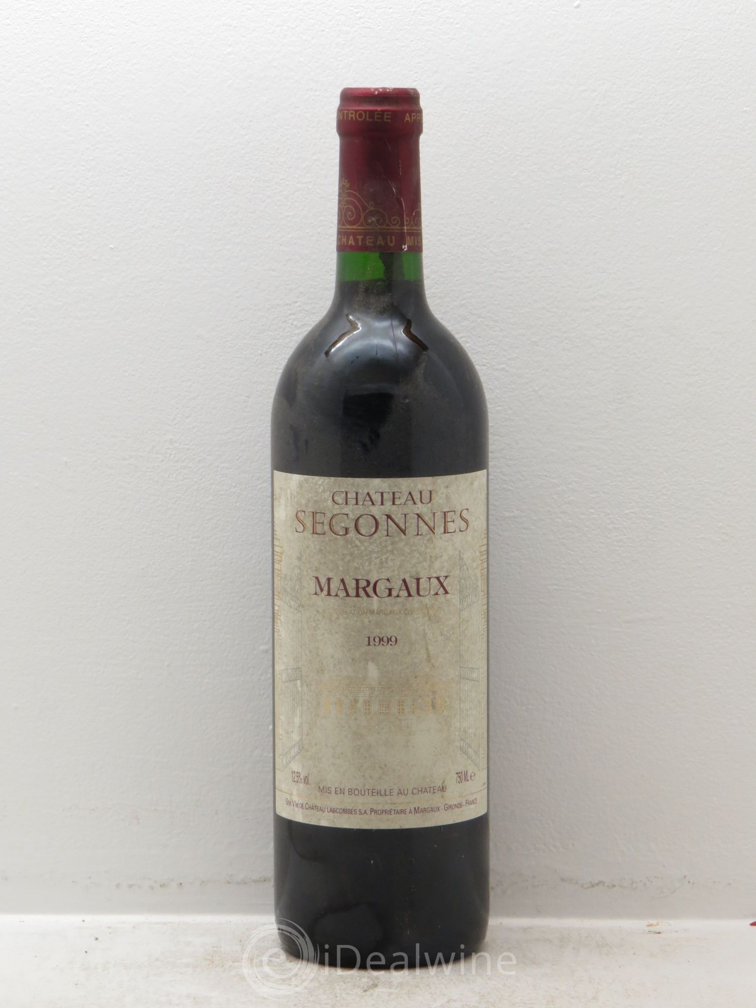 Château Segonnes 1999 - Lot de 1 bouteille - 0