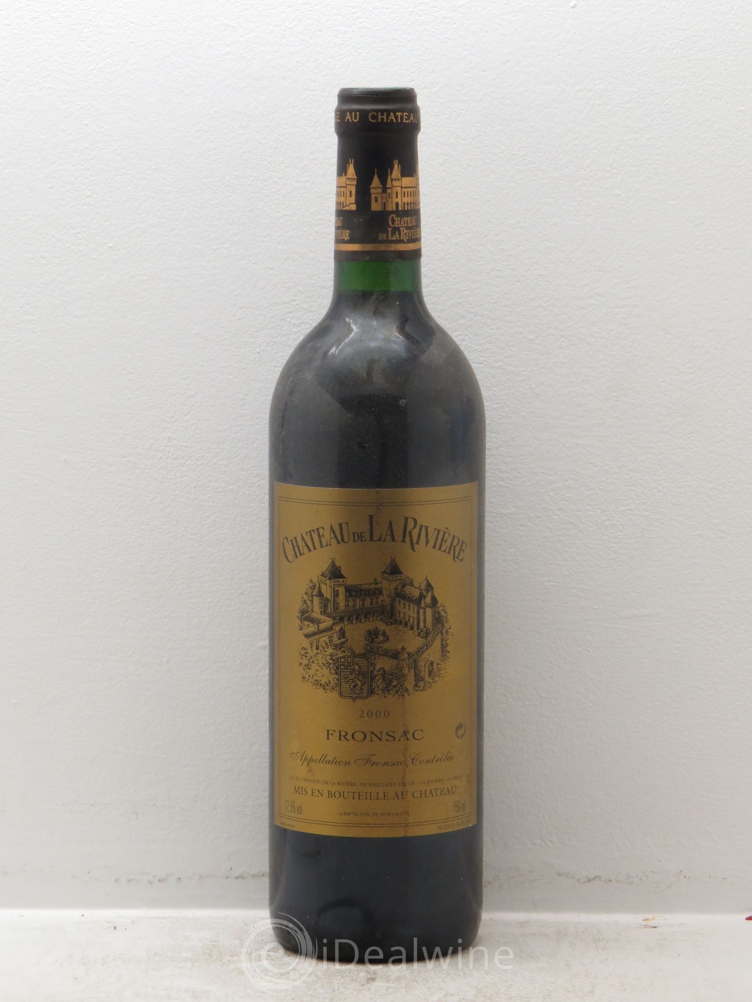 Fronsac La Rivière 2000 - Posten von 1 Flasche - 0