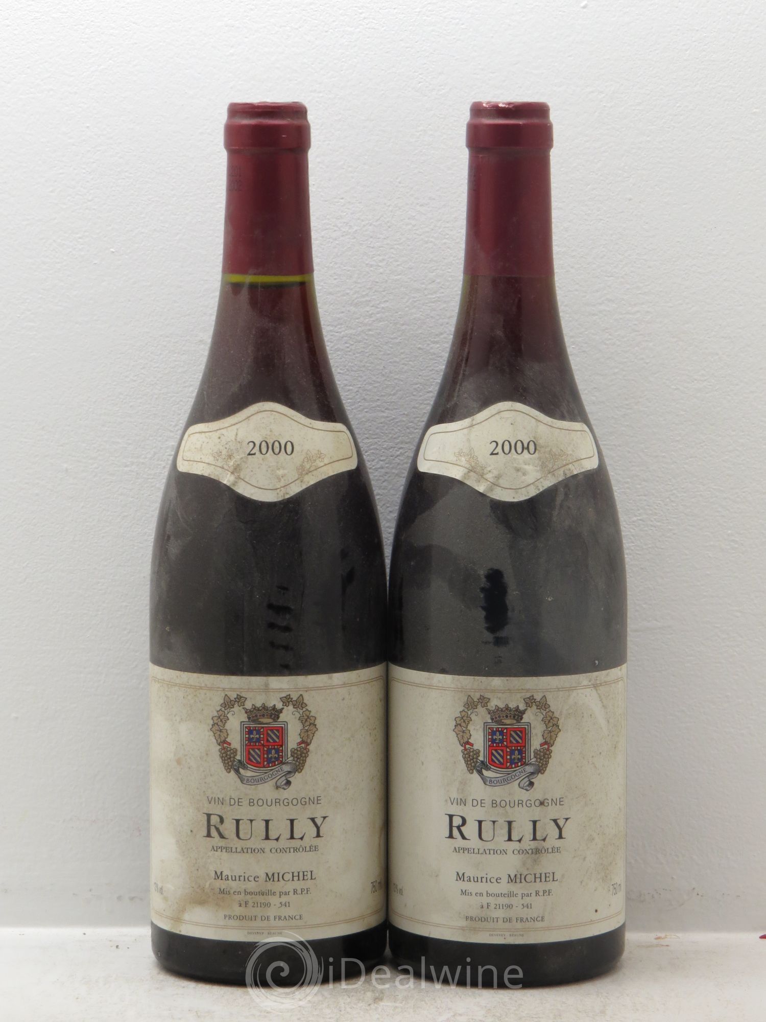 Rully Maurice Michel 2000 - Lot of 2 bottles - 0