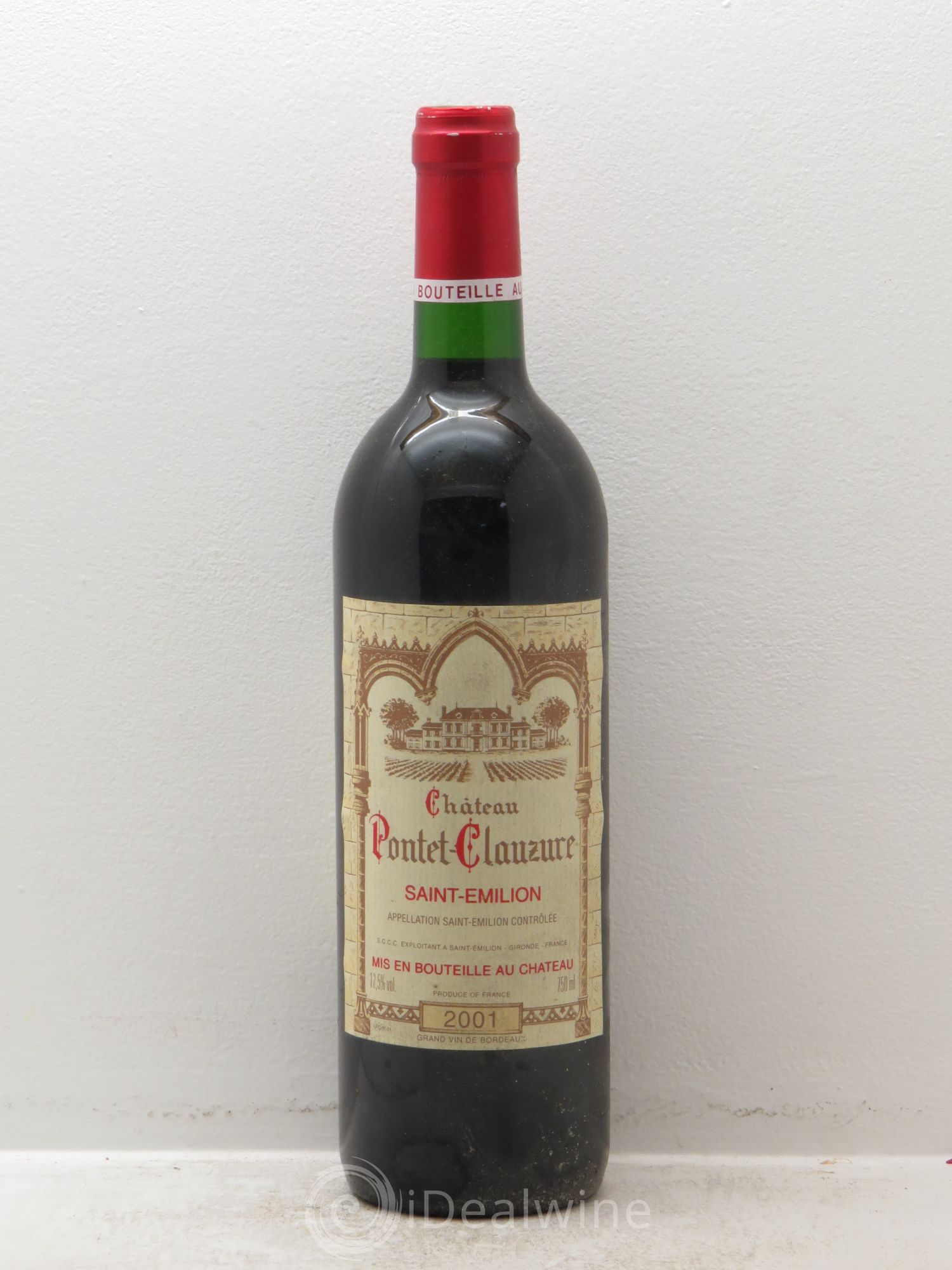 Château Pontet Clauzure (sans prix de réserve) 2001 - Lot de 1 bouteille - 0