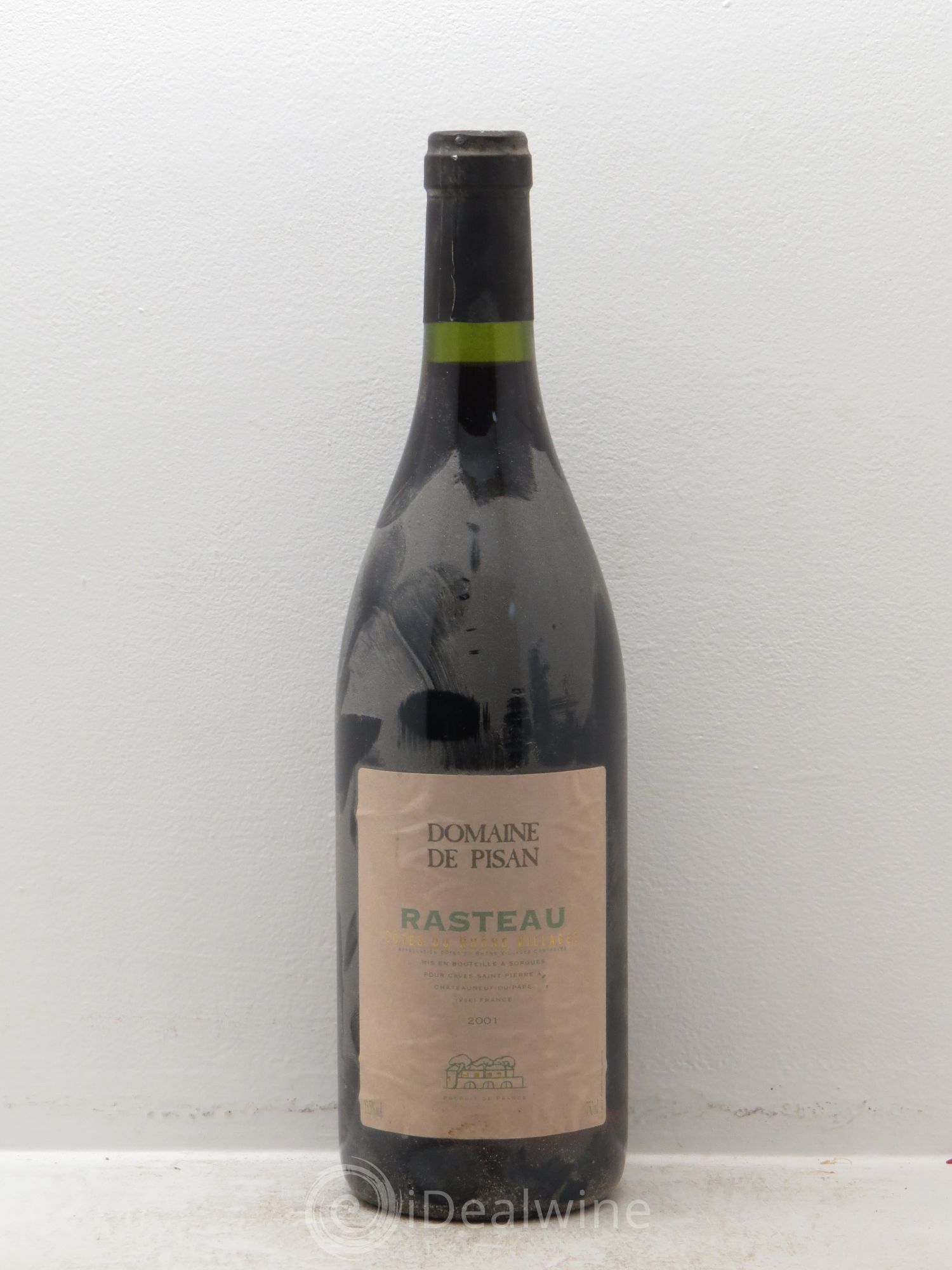 Rasteau Domaine de Pisan 2001 - Lotto di 1 bottiglia - 0
