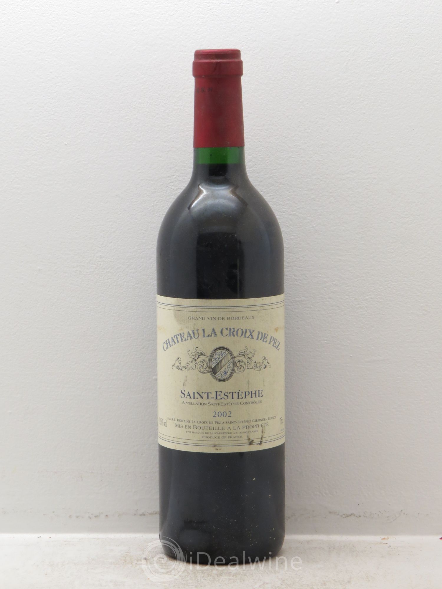 Château Saint-Estèphe La Croix de Pez 2002 - Posten von 6 Flaschen - 0