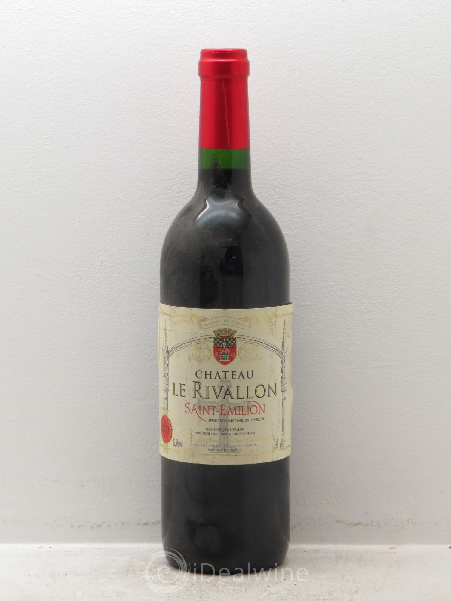 Saint-Émilion Le Rivallon 2003 - Posten von 1 Flasche - 0