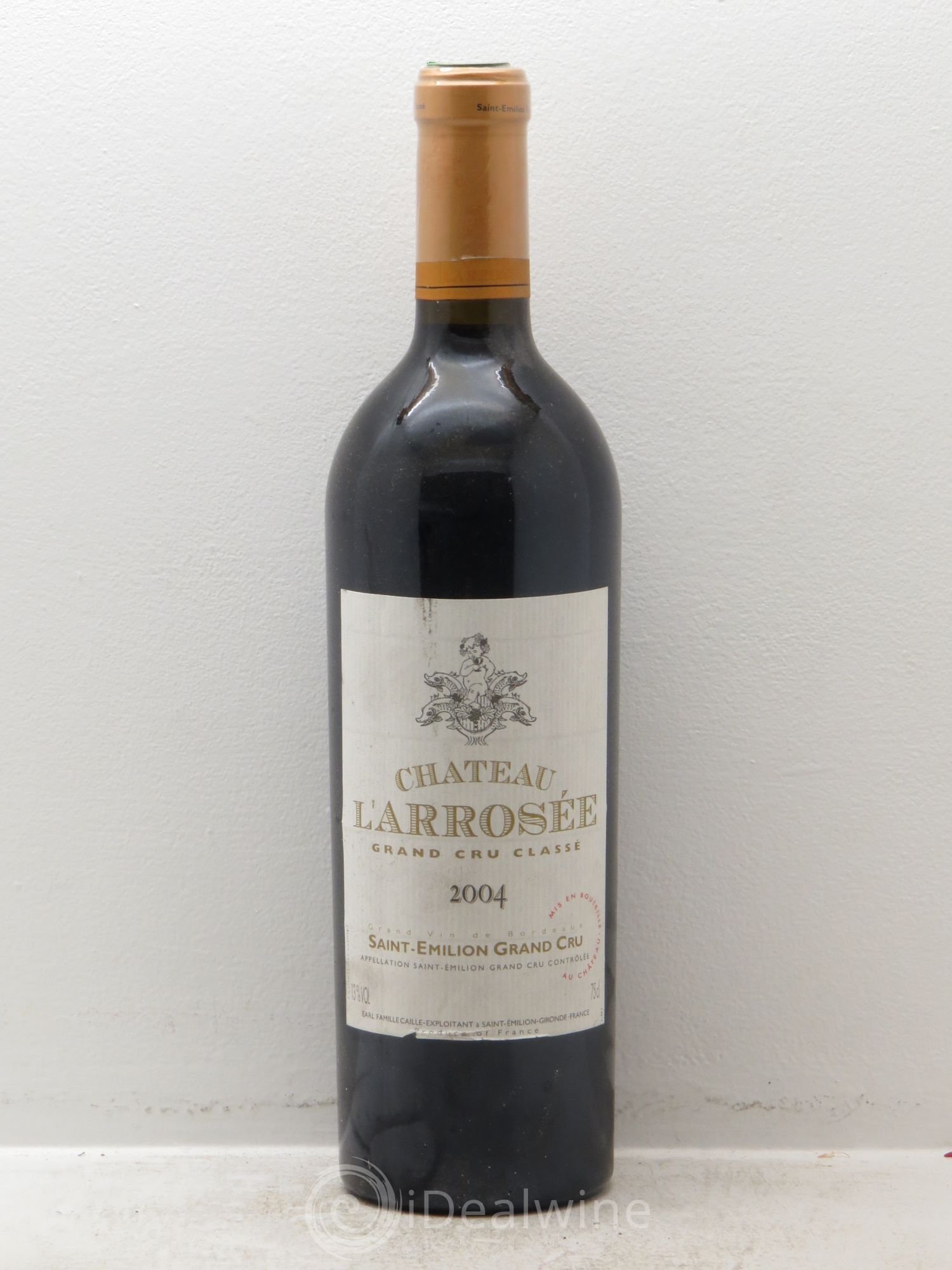 Château l' Arrosée Grand Cru Classé 2004 - Lot de 1 bouteille - 0