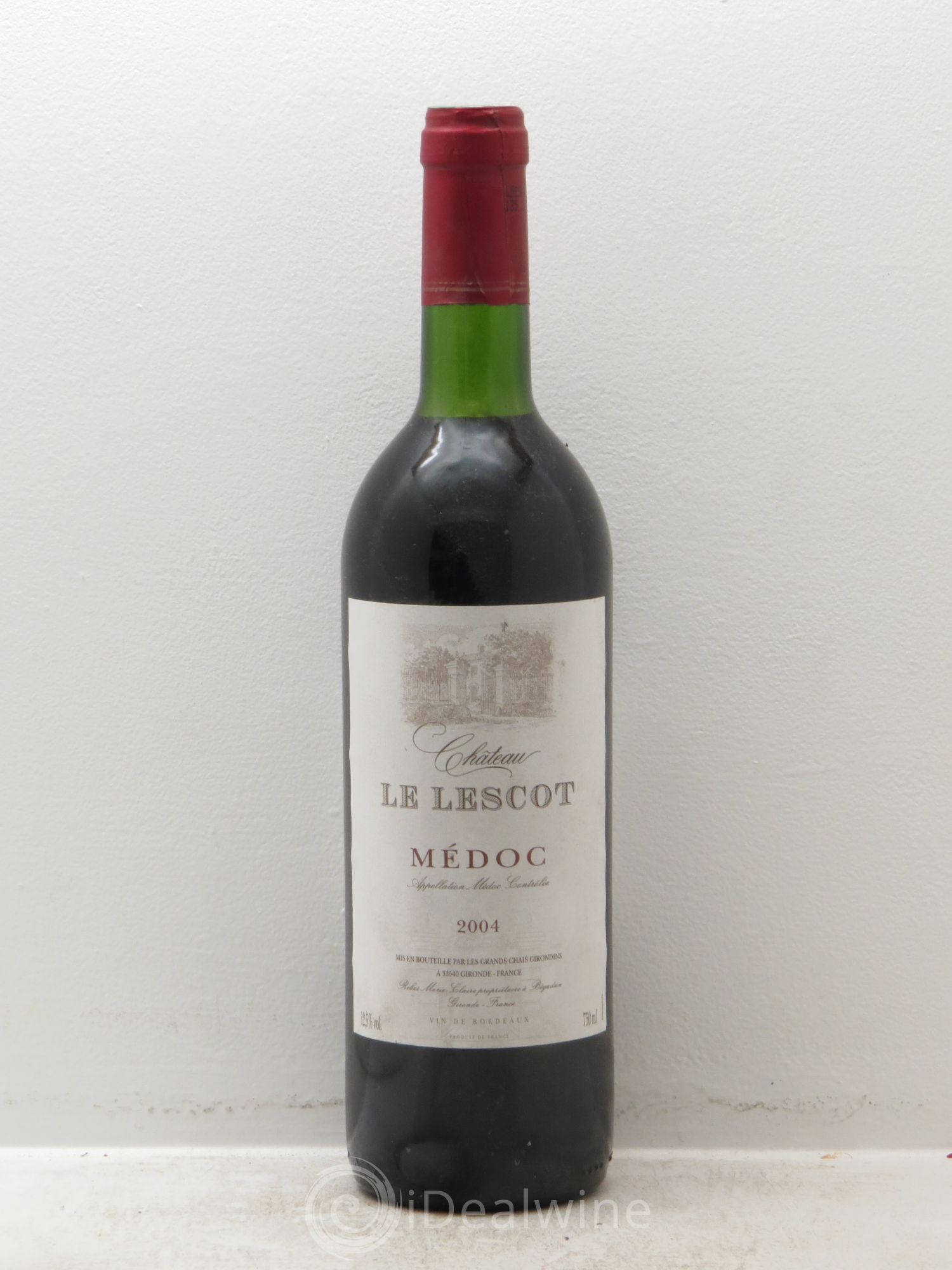 Médoc Lescot (sans prix de réserve) 2004 - Posten von 6 Flaschen - 0