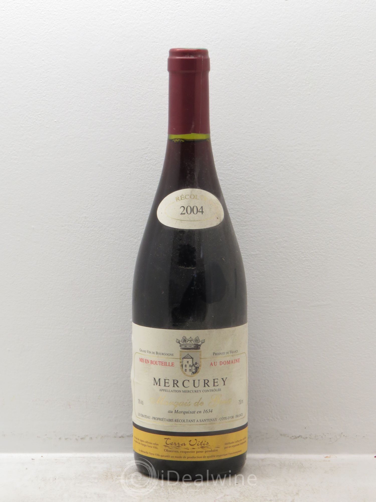 Mercurey Marquis de Goux 2004 - Posten von 1 Flasche - 0