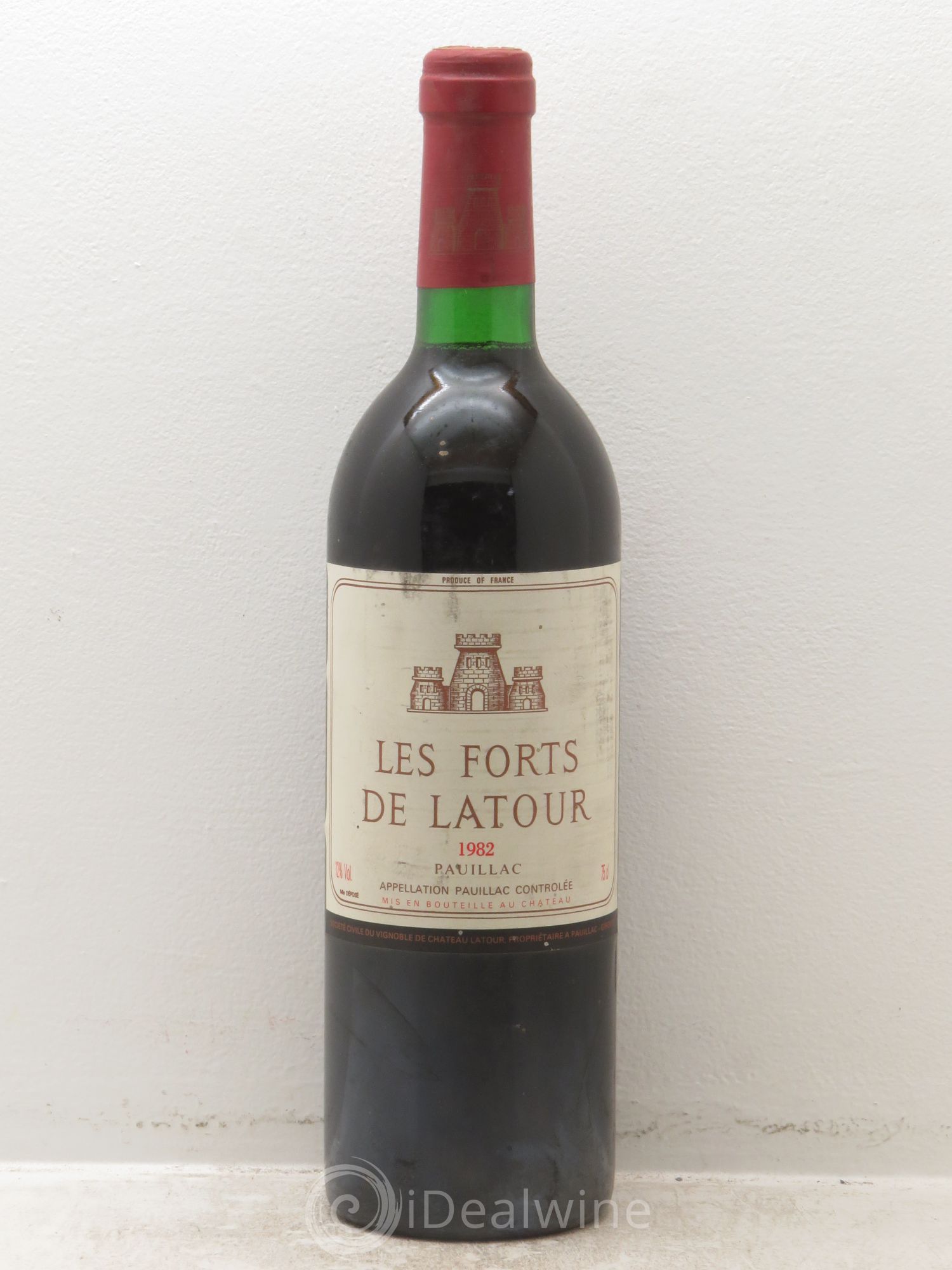 Les Forts de Latour Second Vin 1982 - Lot de 1 bouteille - 0