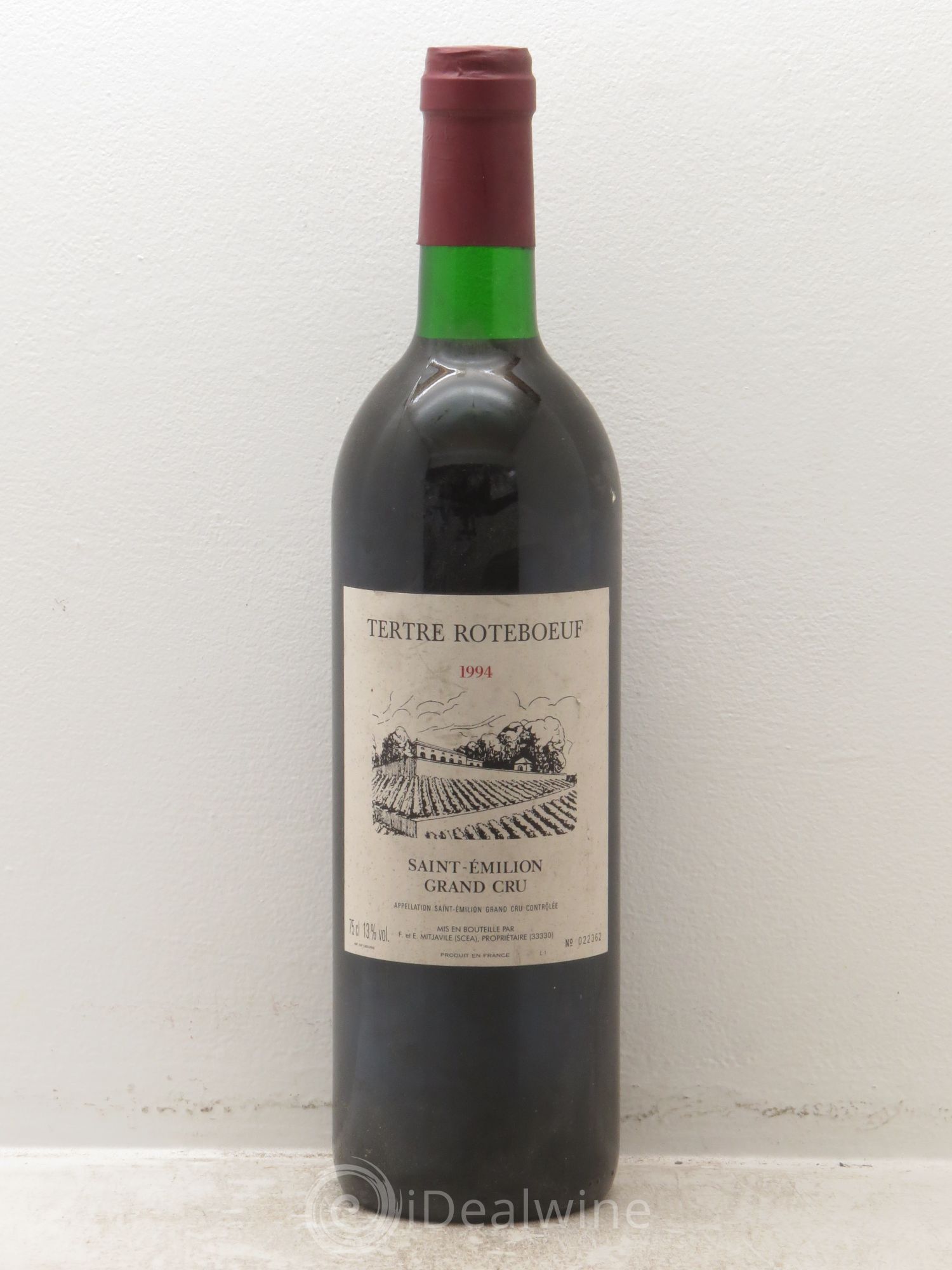 Château Tertre Roteboeuf 1994 - Lot de 1 bouteille - 0