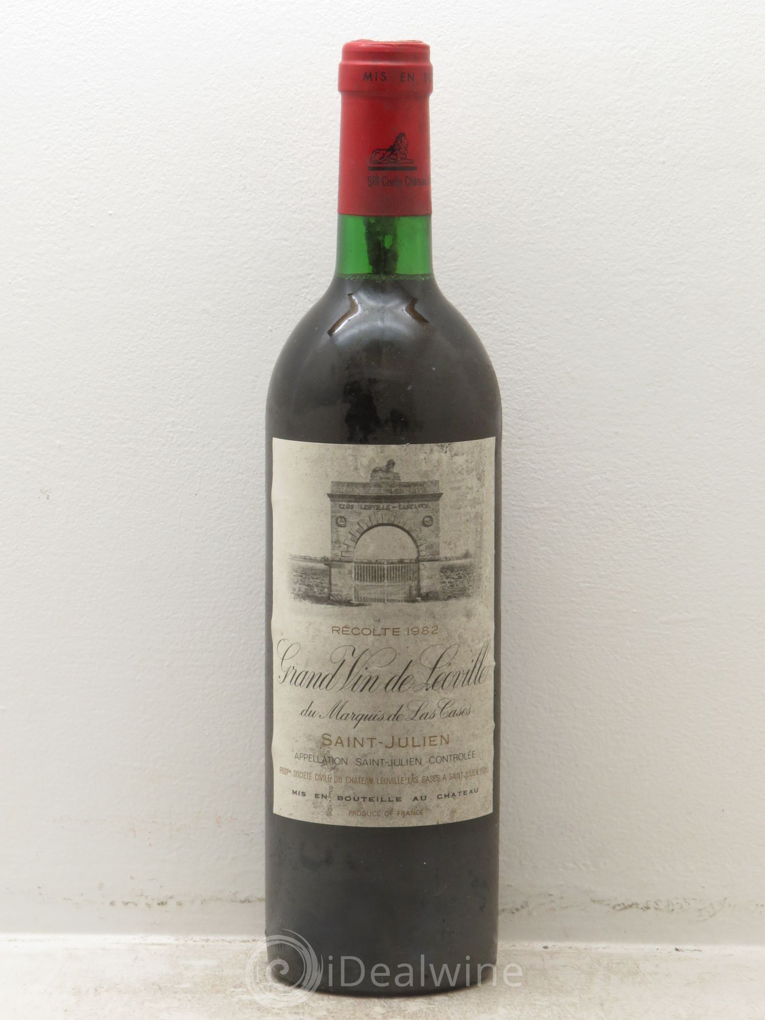 Château Léoville Las Cases 2ème Grand Cru Classé 1982 - Lot de 1 bouteille - 0