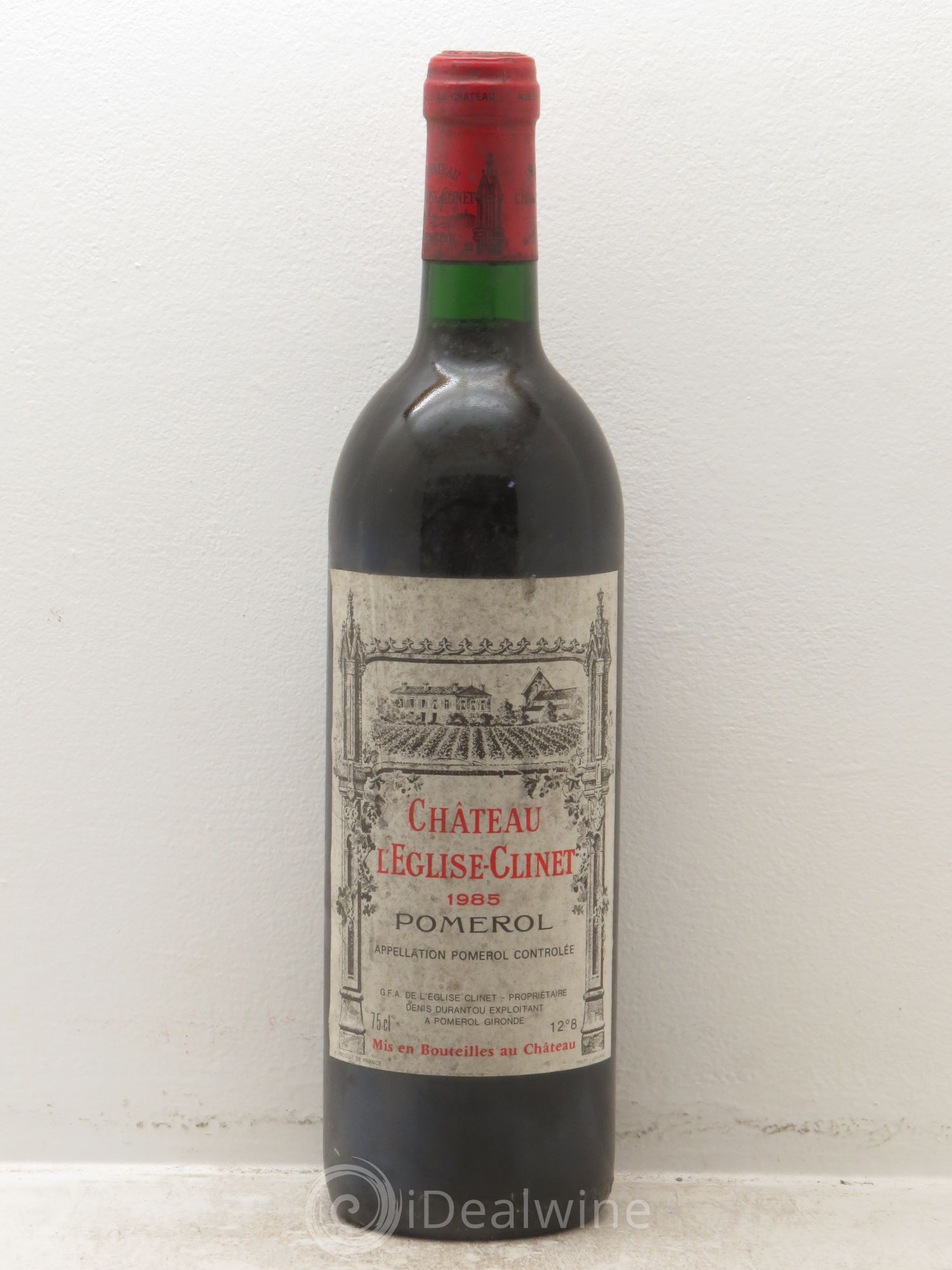 Château l' Église Clinet 1985 - Lot de 1 bouteille - 0