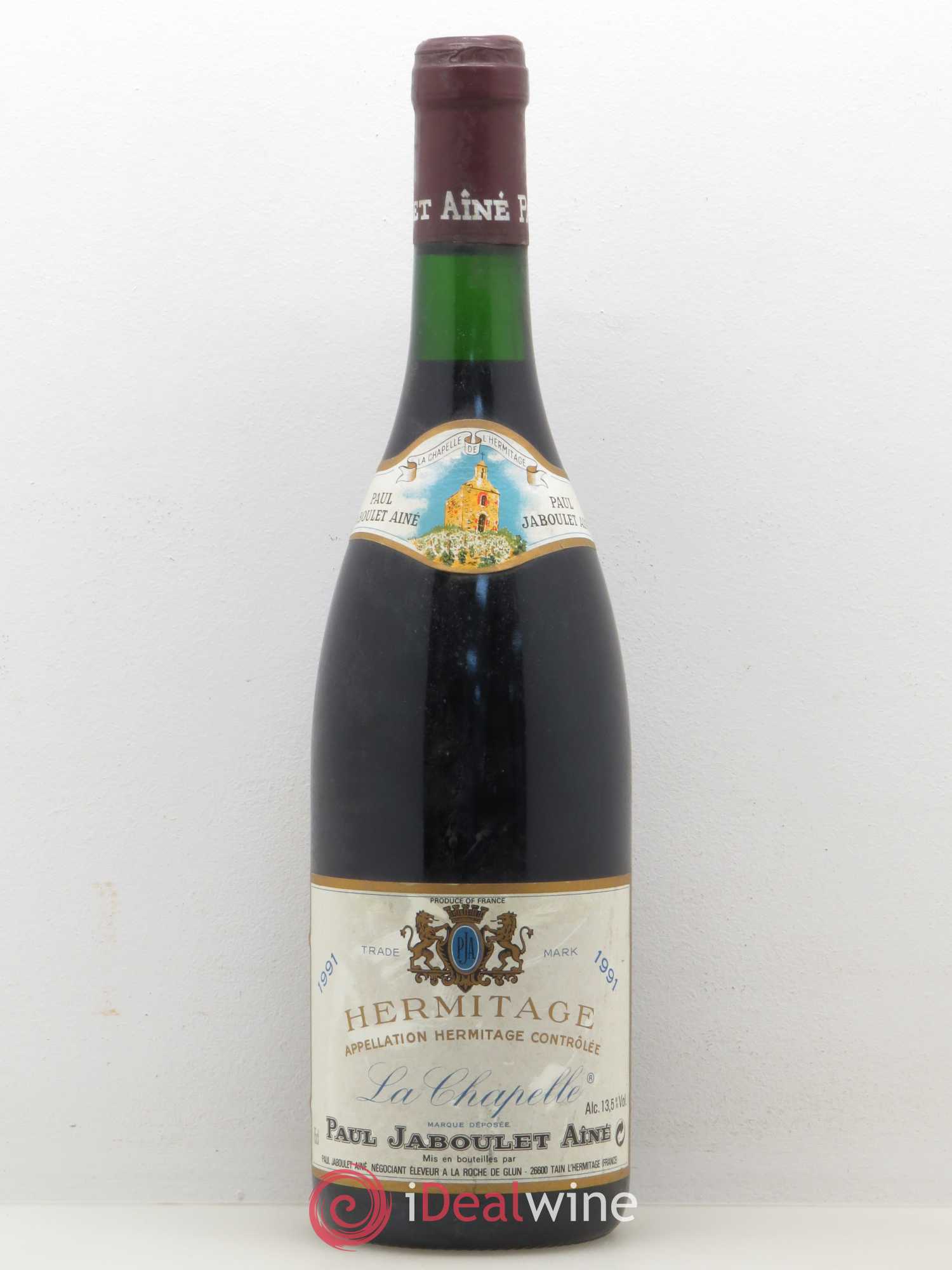 Hermitage La Chapelle Paul Jaboulet Ainé 1991 - Lot de 1 bouteille - 0