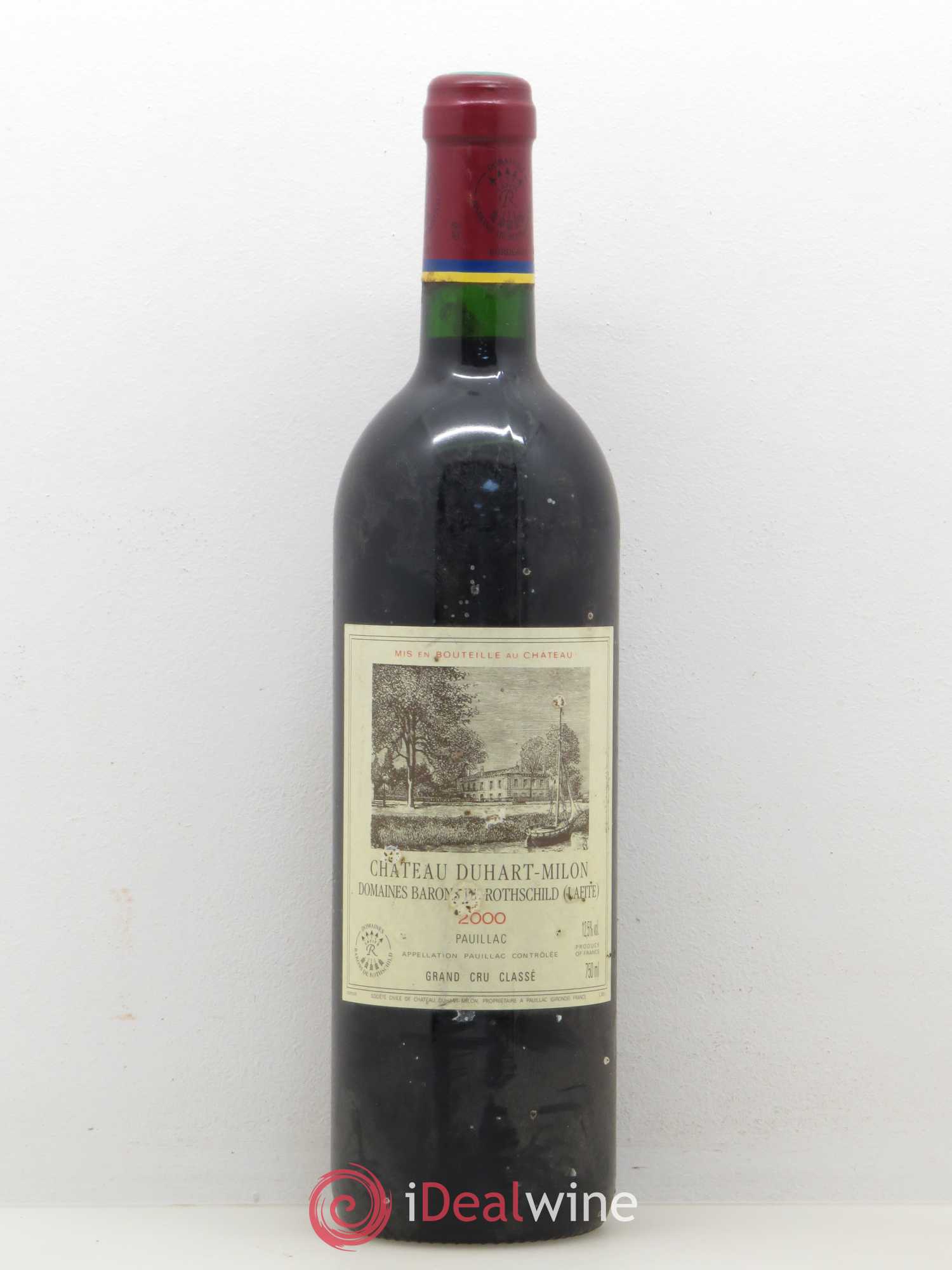 Château Duhart-Milon 4ème Grand Cru Classé 2000 - Lot de 1 bouteille - 0