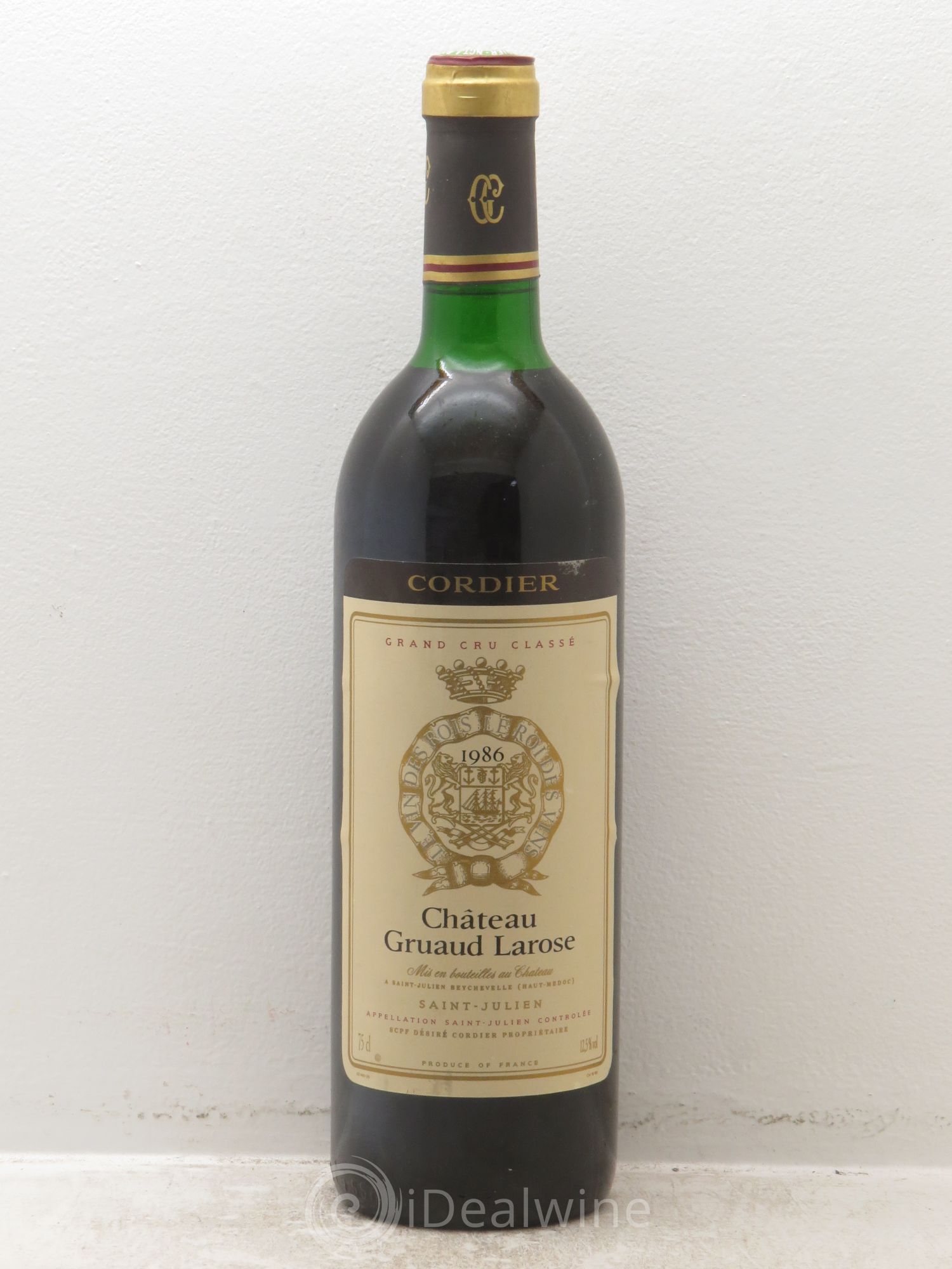 Château Gruaud Larose 2ème Grand Cru Classé 1986 - Lot de 1 bouteille - 0