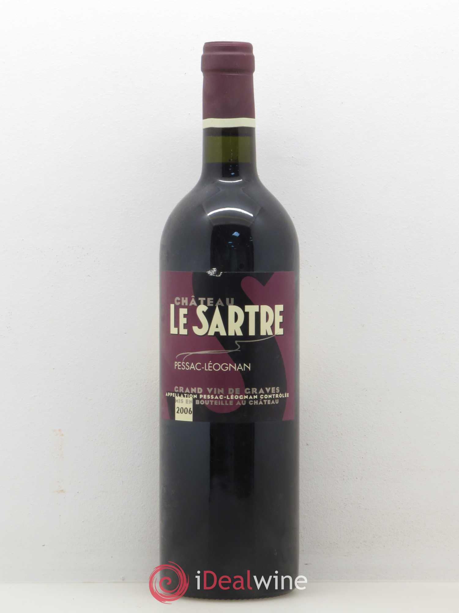 Château le Sartre 2006 - Lot de 1 bouteille - 0