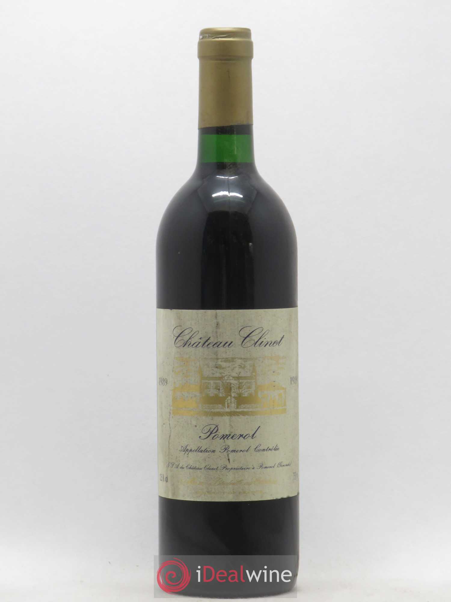 Château Clinet 1989 - Lot de 1 bouteille - 0
