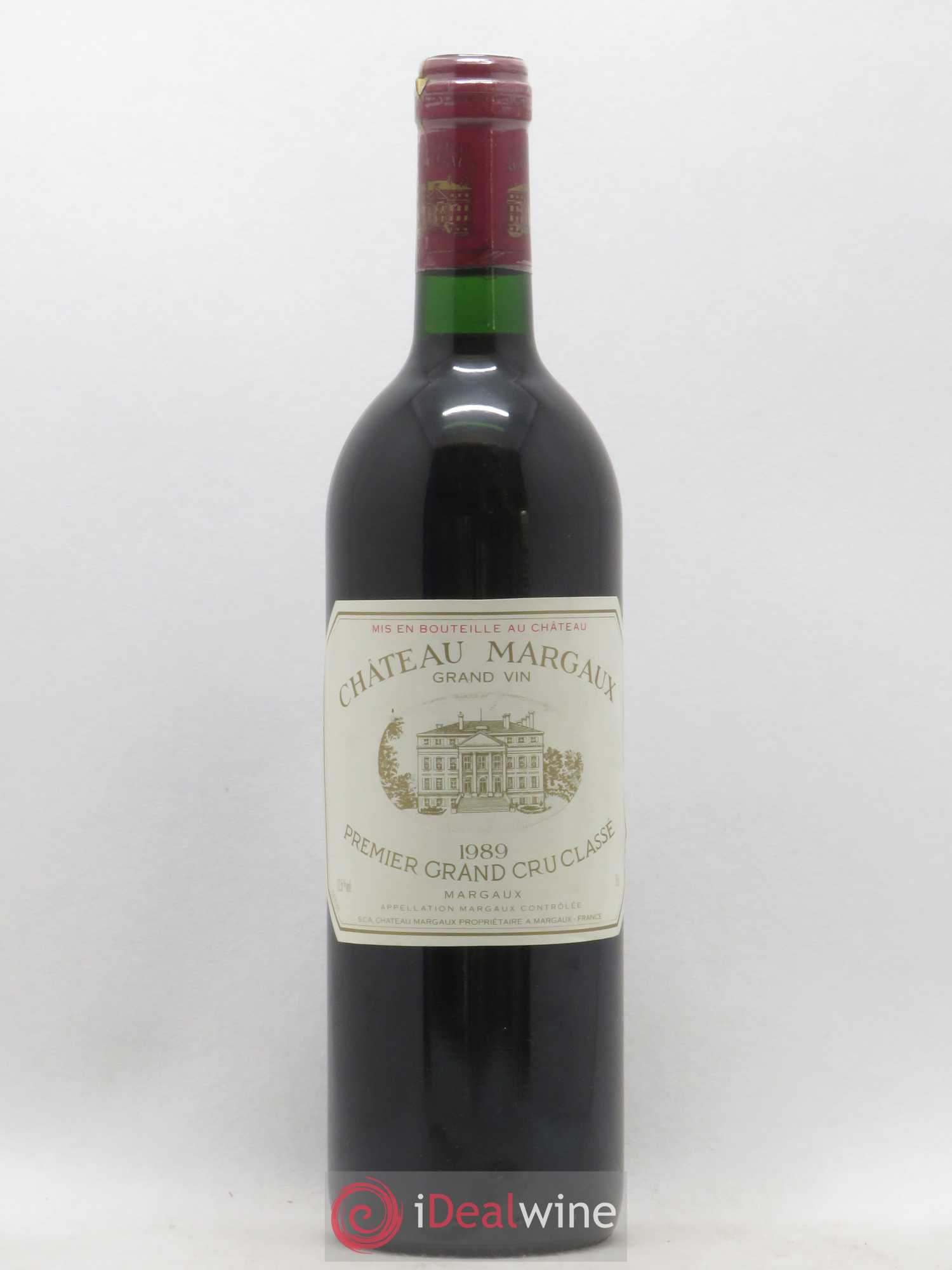 Château Margaux 1er Grand Cru Classé 1989 - Lot de 1 bouteille - 0