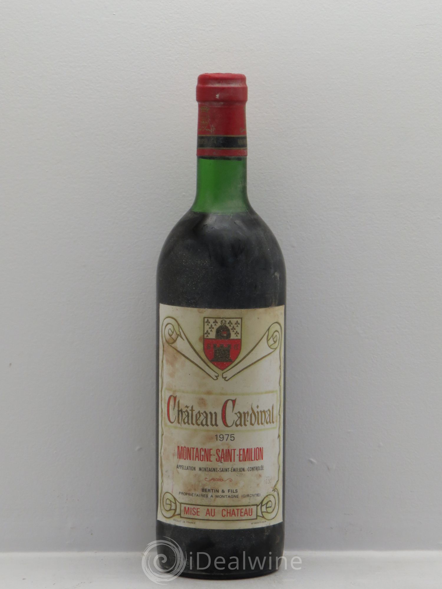 Montagne Saint-Émilion Château Cardinal 1975 - Lot de 1 bouteille - 0