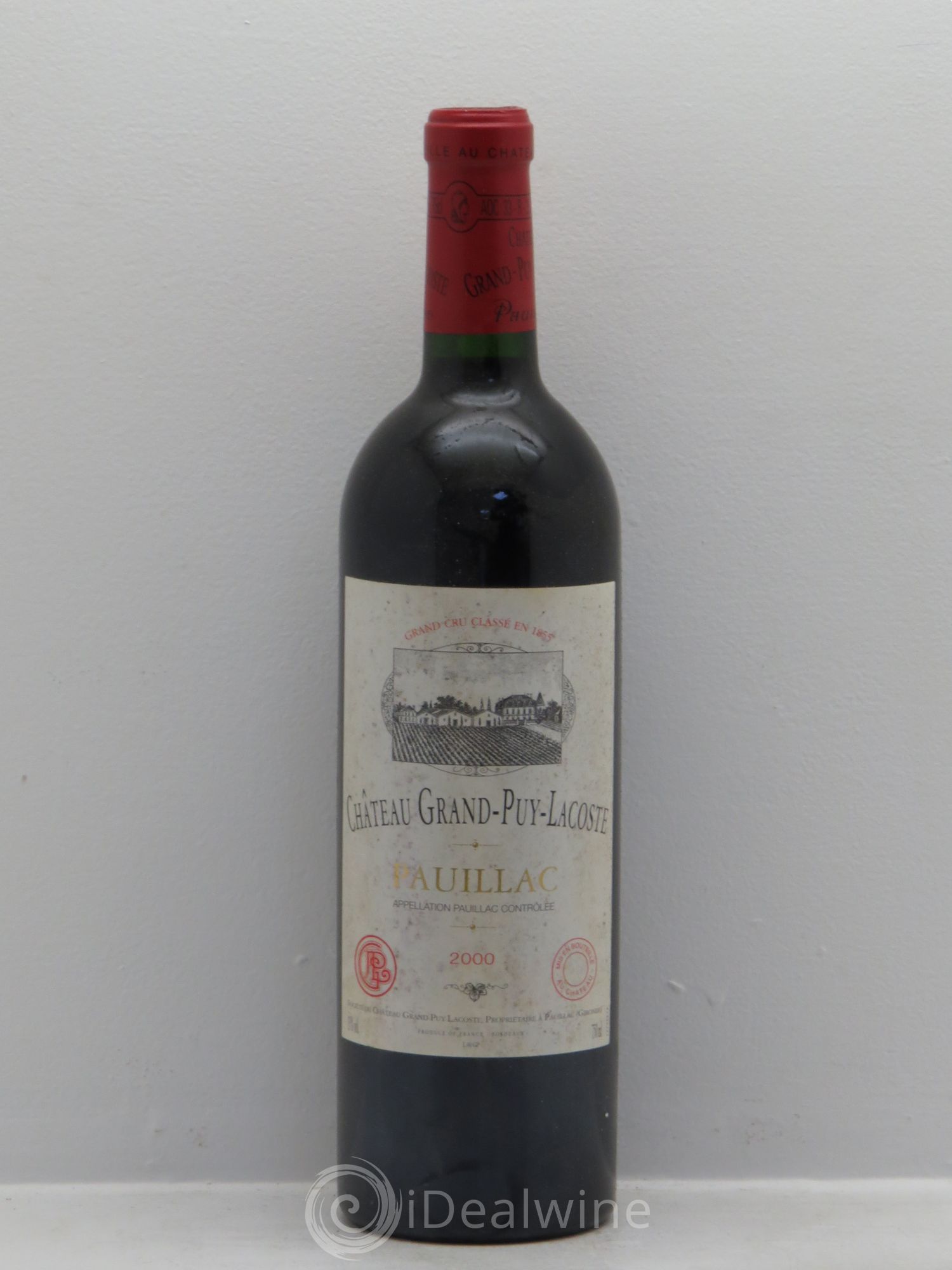 Château Grand Puy Lacoste 5ème Grand Cru Classé 2000 - Lot de 6 bouteilles - 0