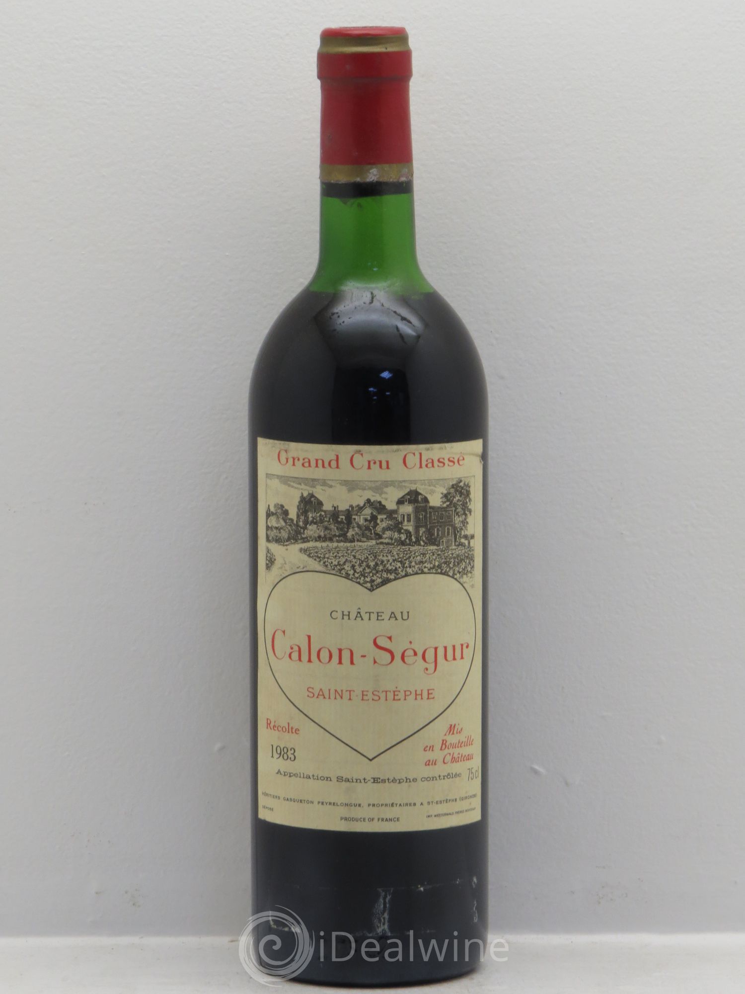 Château Calon Ségur 3ème Grand Cru Classé 1983 - Lot de 1 bouteille - 0