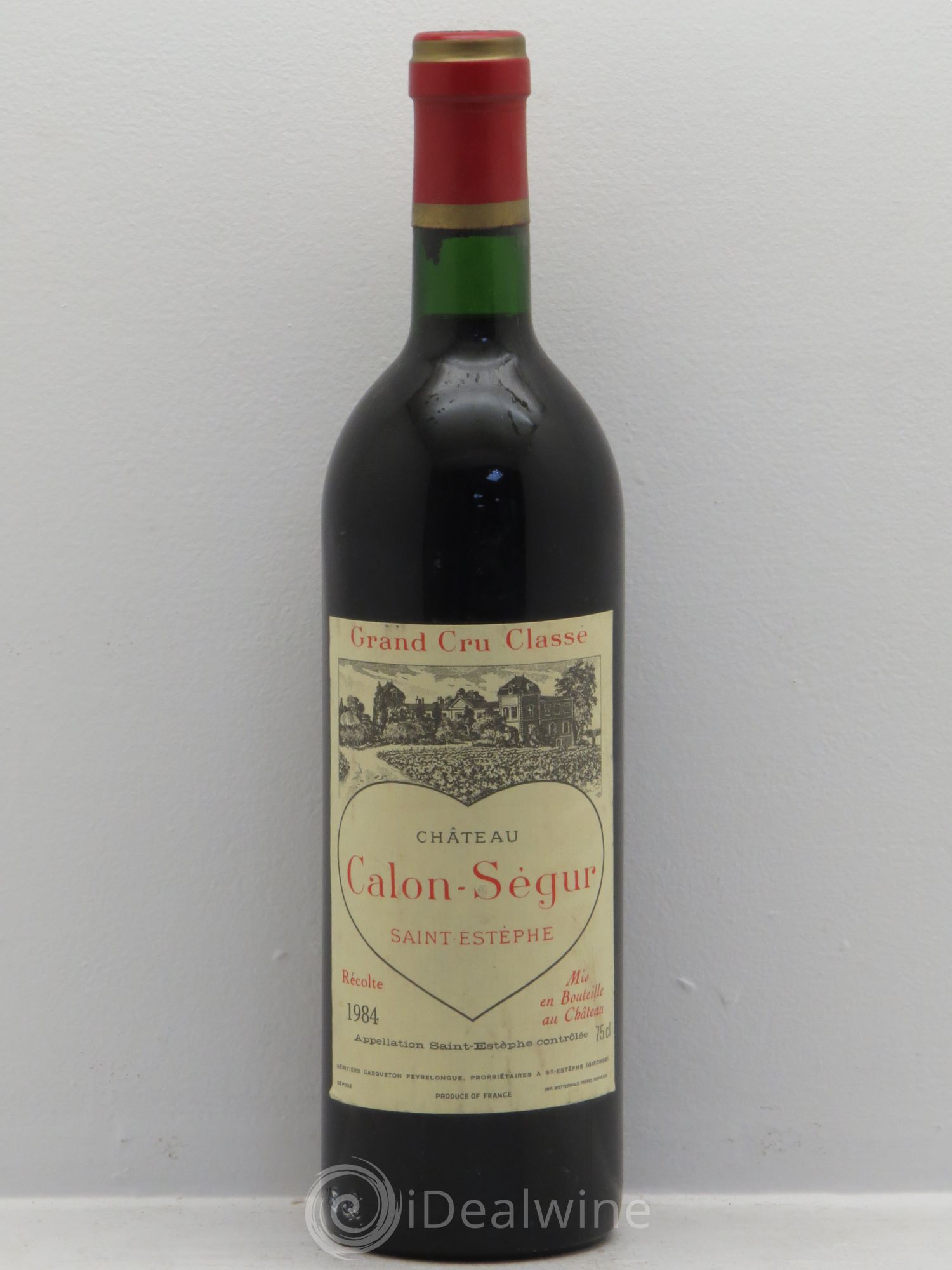 Château Calon Ségur 3ème Grand Cru Classé 1984 - Lot de 1 bouteille - 0