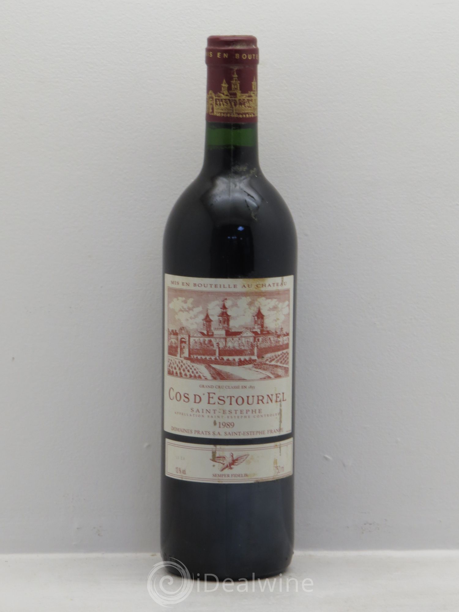 Cos d'Estournel 2ème Grand Cru Classé 1989 - Lot de 6 bouteilles - 0