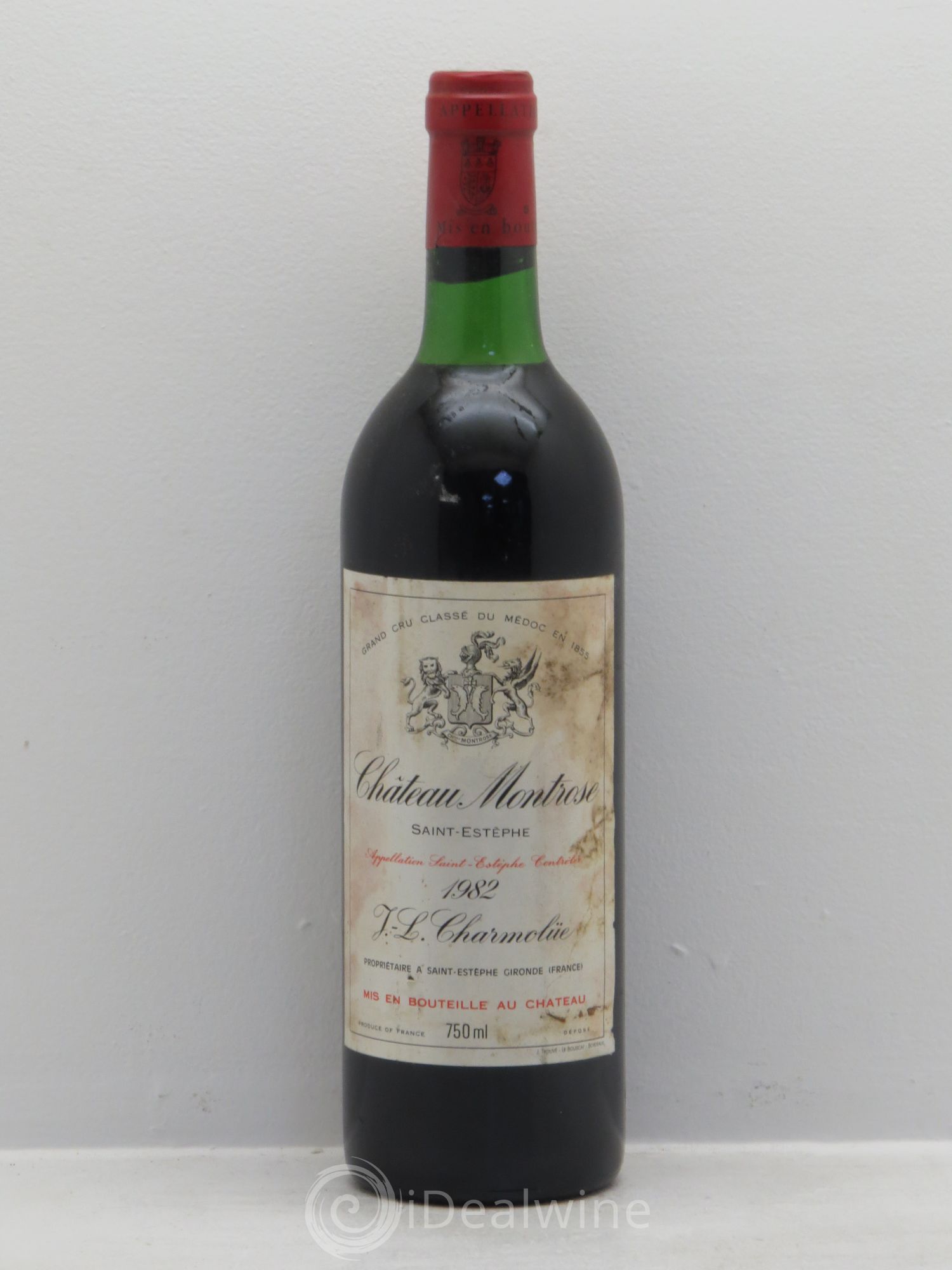 Château Montrose 2ème Grand Cru Classé 1982 - Lot de 1 bouteille - 0