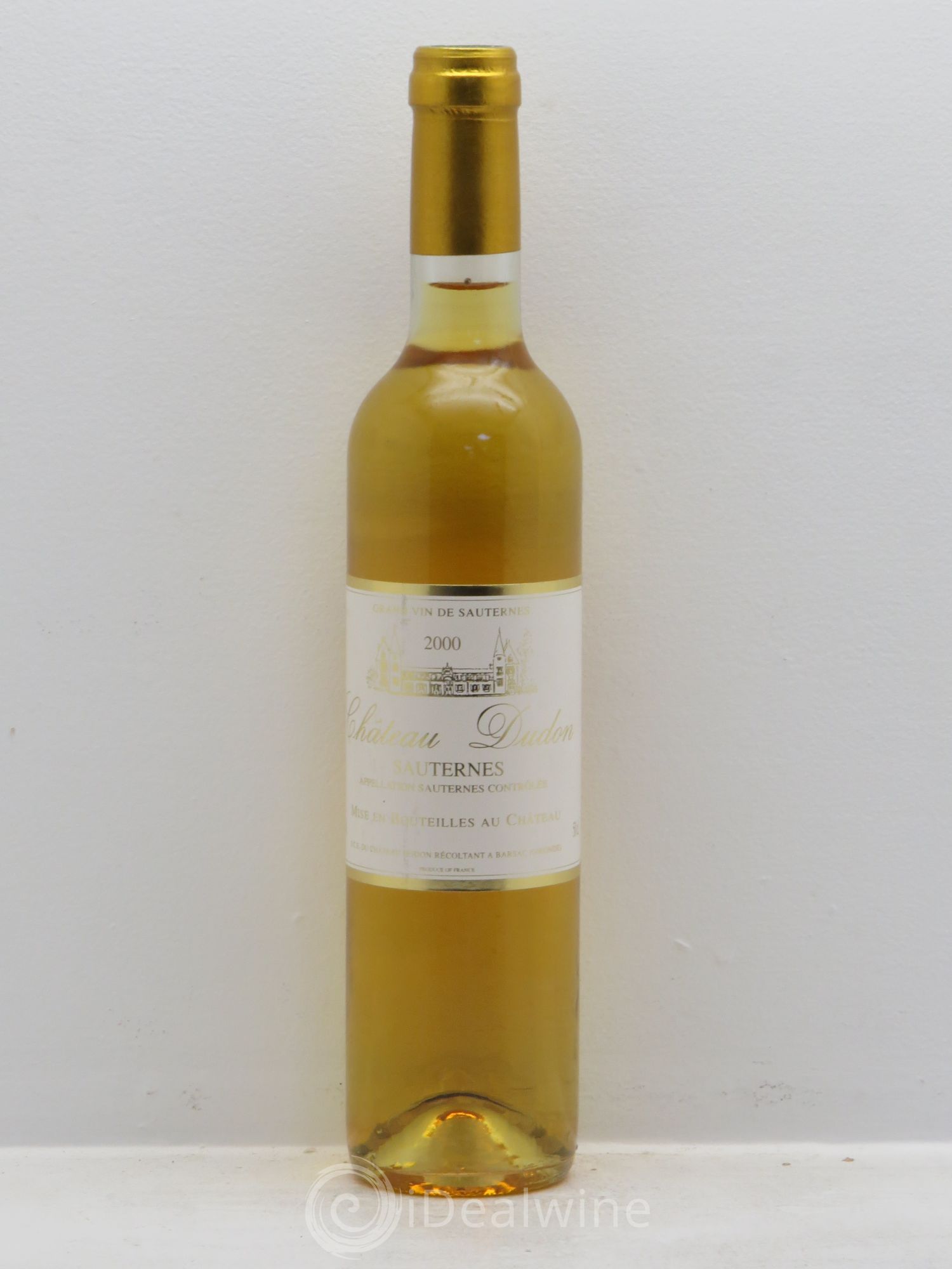 Sauternes Château Dudon (50cl) 2000 - Posten von 1 Flasche - 0