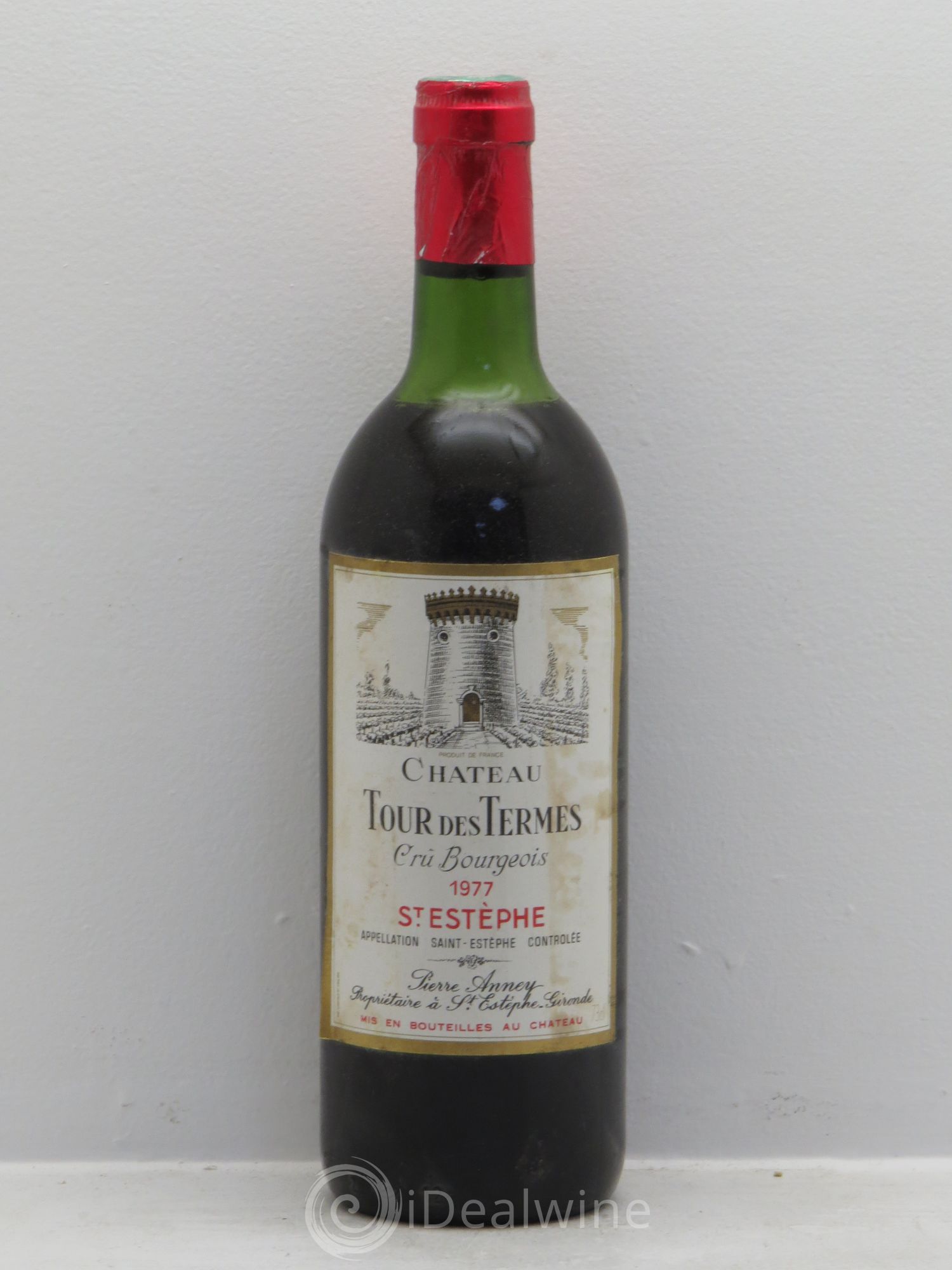 Château Tour des Termes Cru Bourgeois 1977 - Lot de 1 bouteille - 0