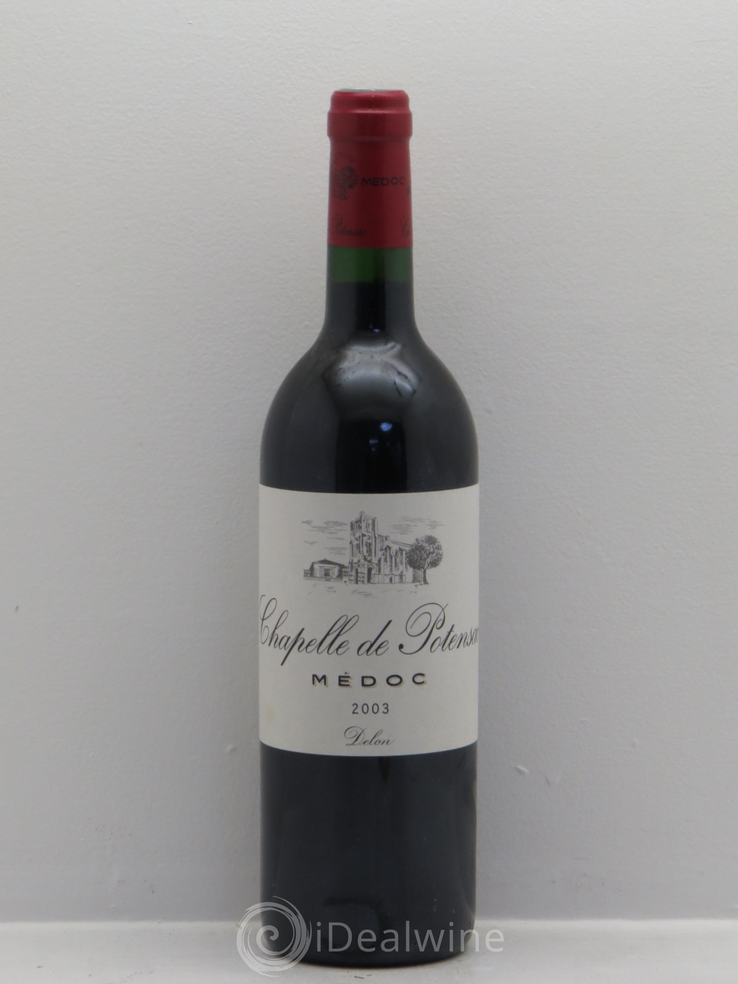 Chapelle de Potensac Second Vin 2003 - Lot de 6 bouteilles - 0