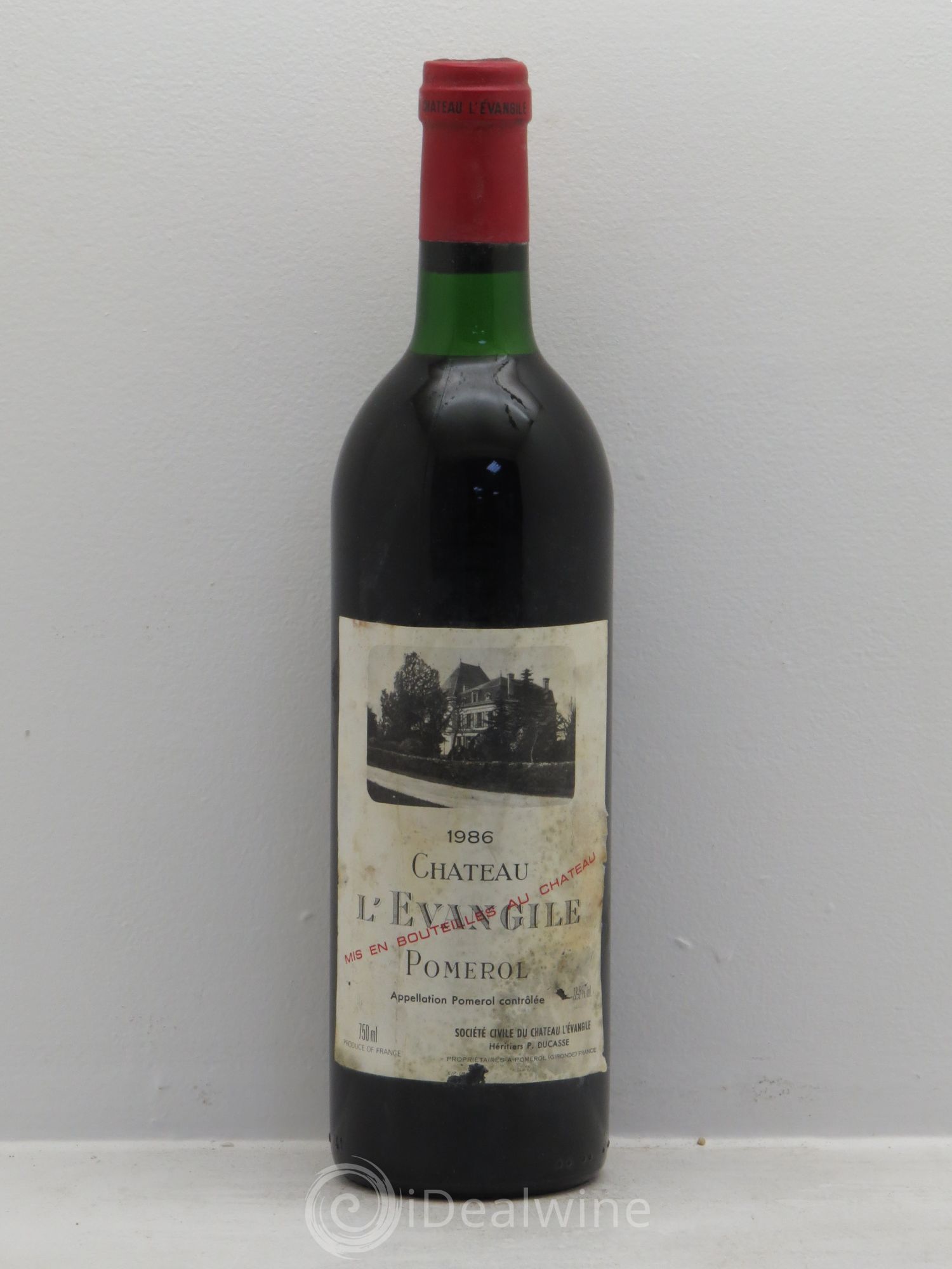 Château l' Évangile 1986 - Lot de 1 bouteille - 0
