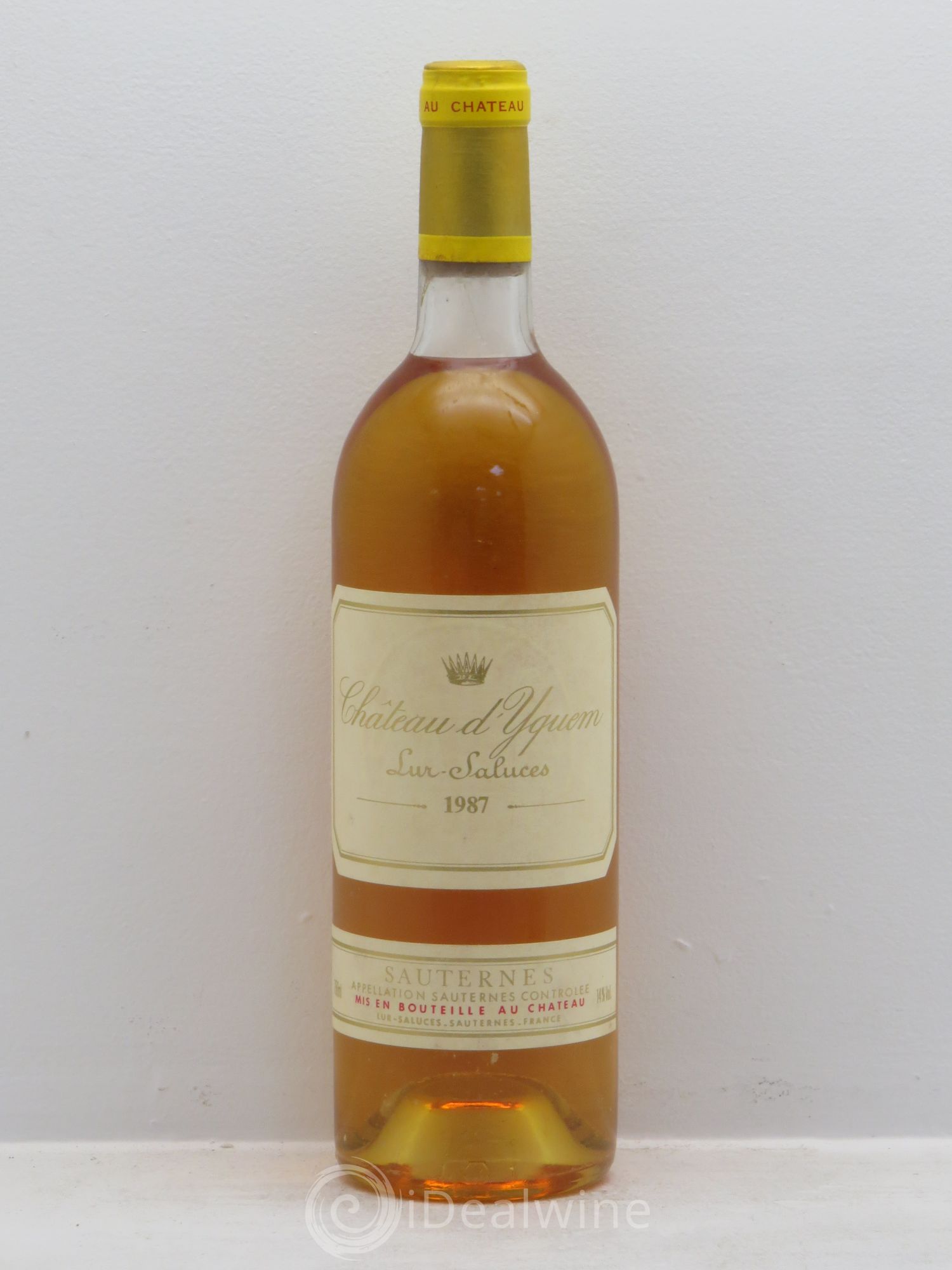 Château d' Yquem 1er Cru Classé Supérieur 1987 - Lotto di 1 bottiglia - 0