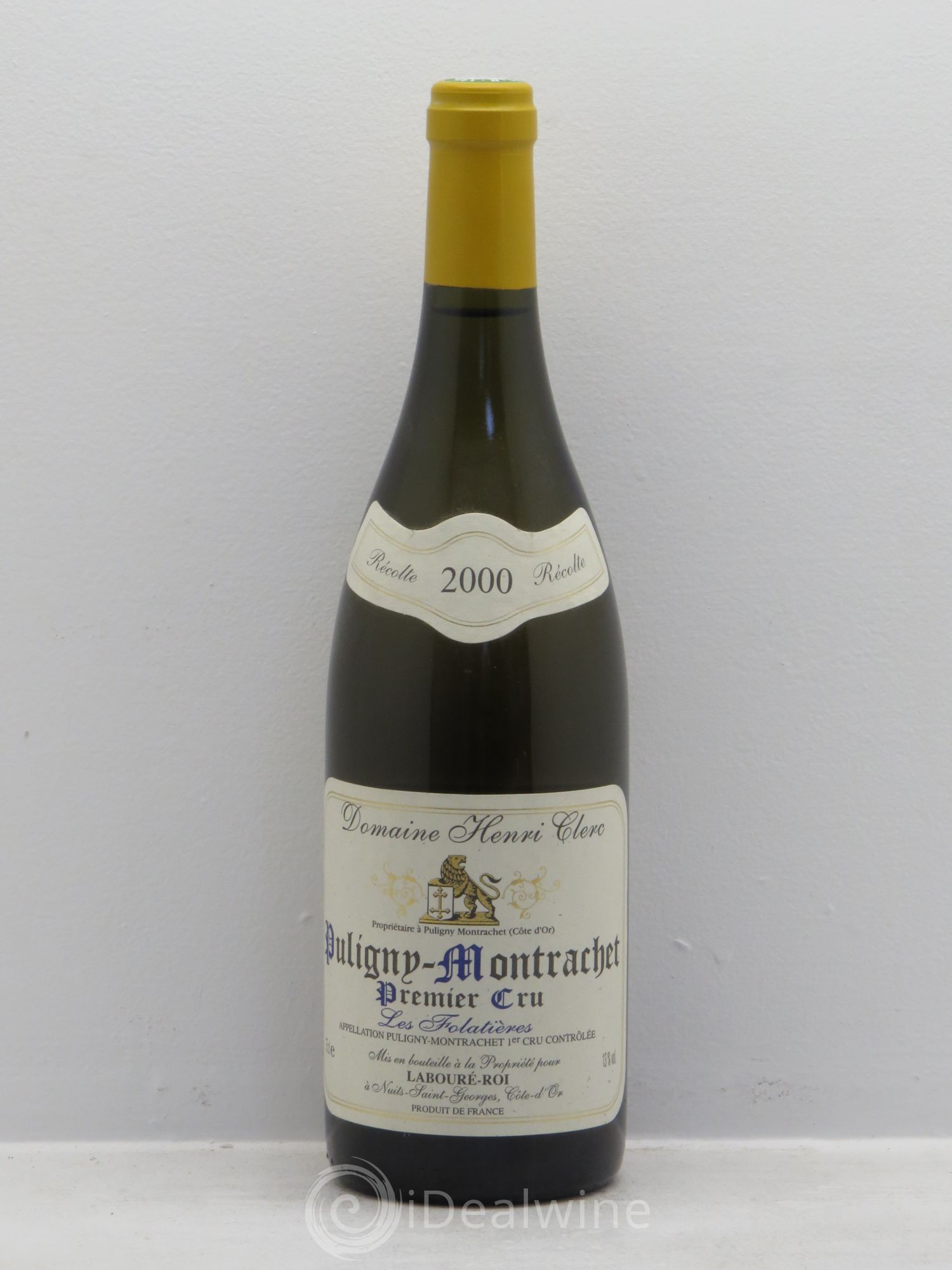 Puligny-Montrachet 1er Cru Domaine Henri Clerc pour Labouré-Roi 2000 - Posten von 1 Flasche - 0