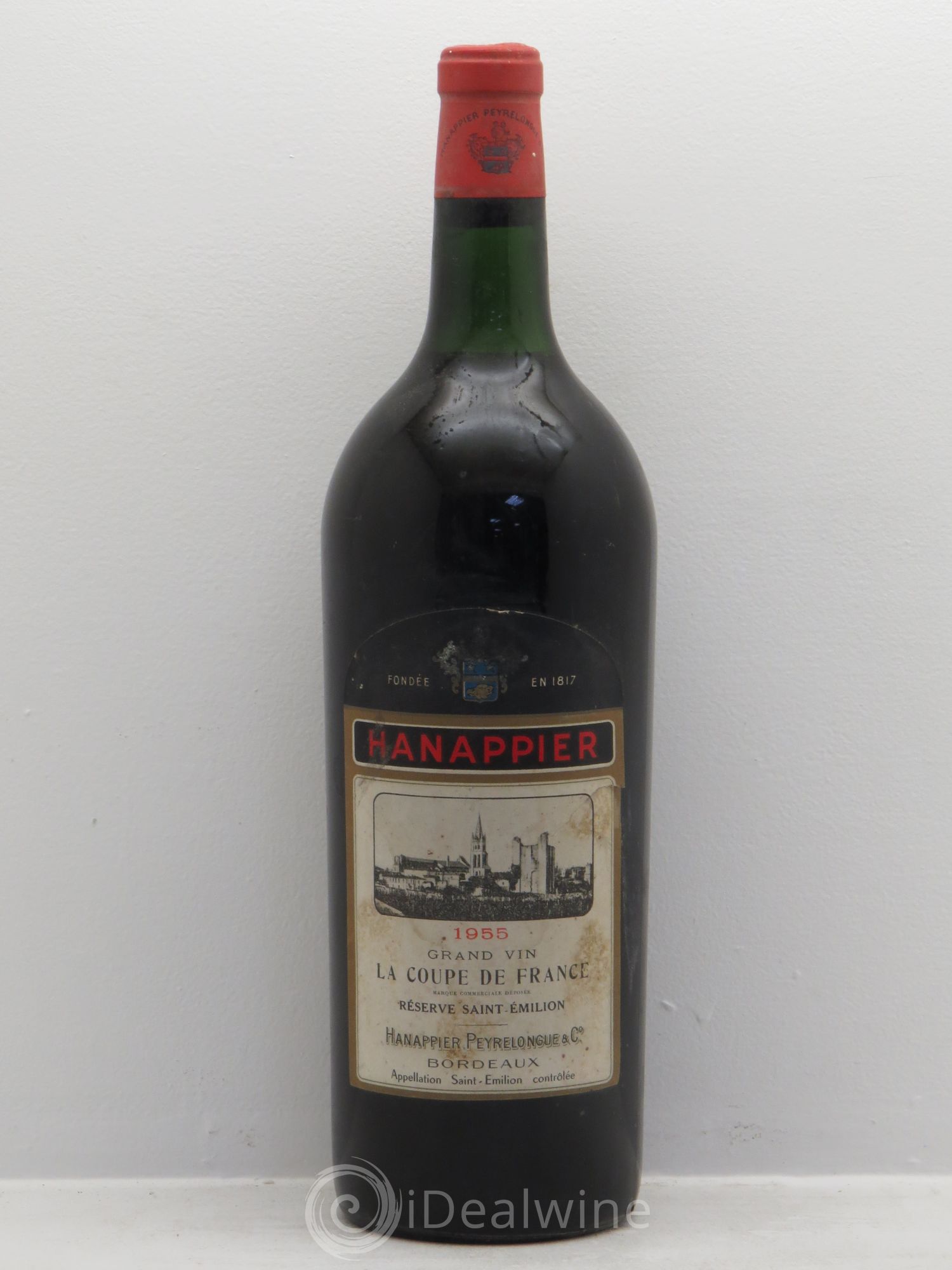 Bordeaux Hanappier Peyrelongue Coupe de France 1955 - Posten von 1 Magnum - 0
