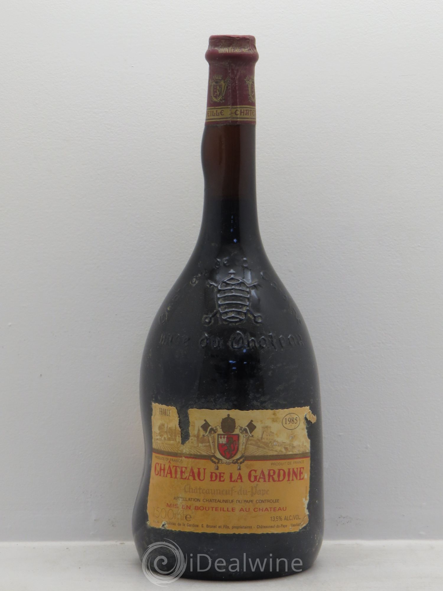 Châteauneuf-du-Pape Château de La Gardine Famille Brunel 1985 - Lot de 1 magnum - 0