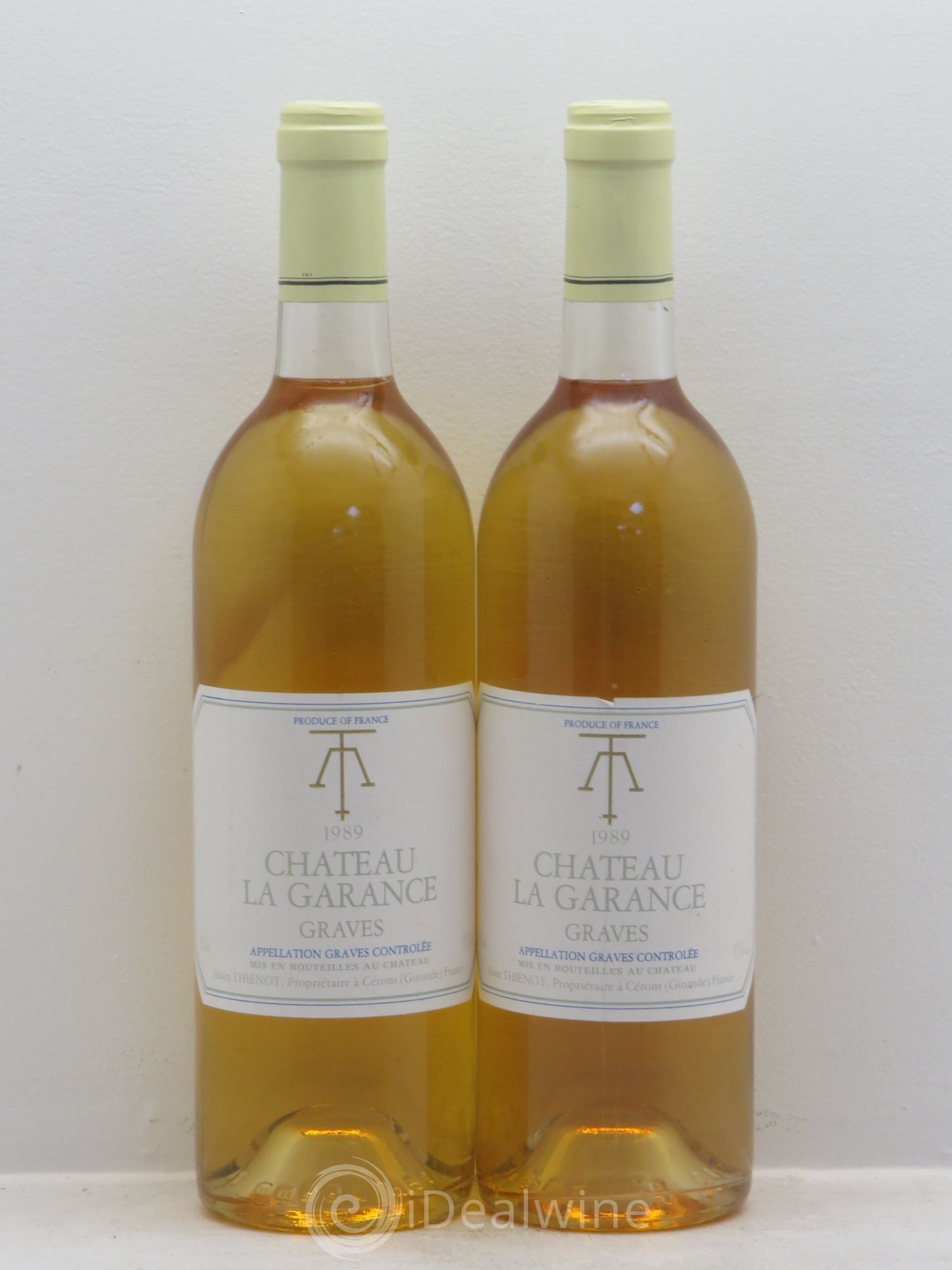 Graves Château Garances 1989 - Posten von 2 Flaschen - 0