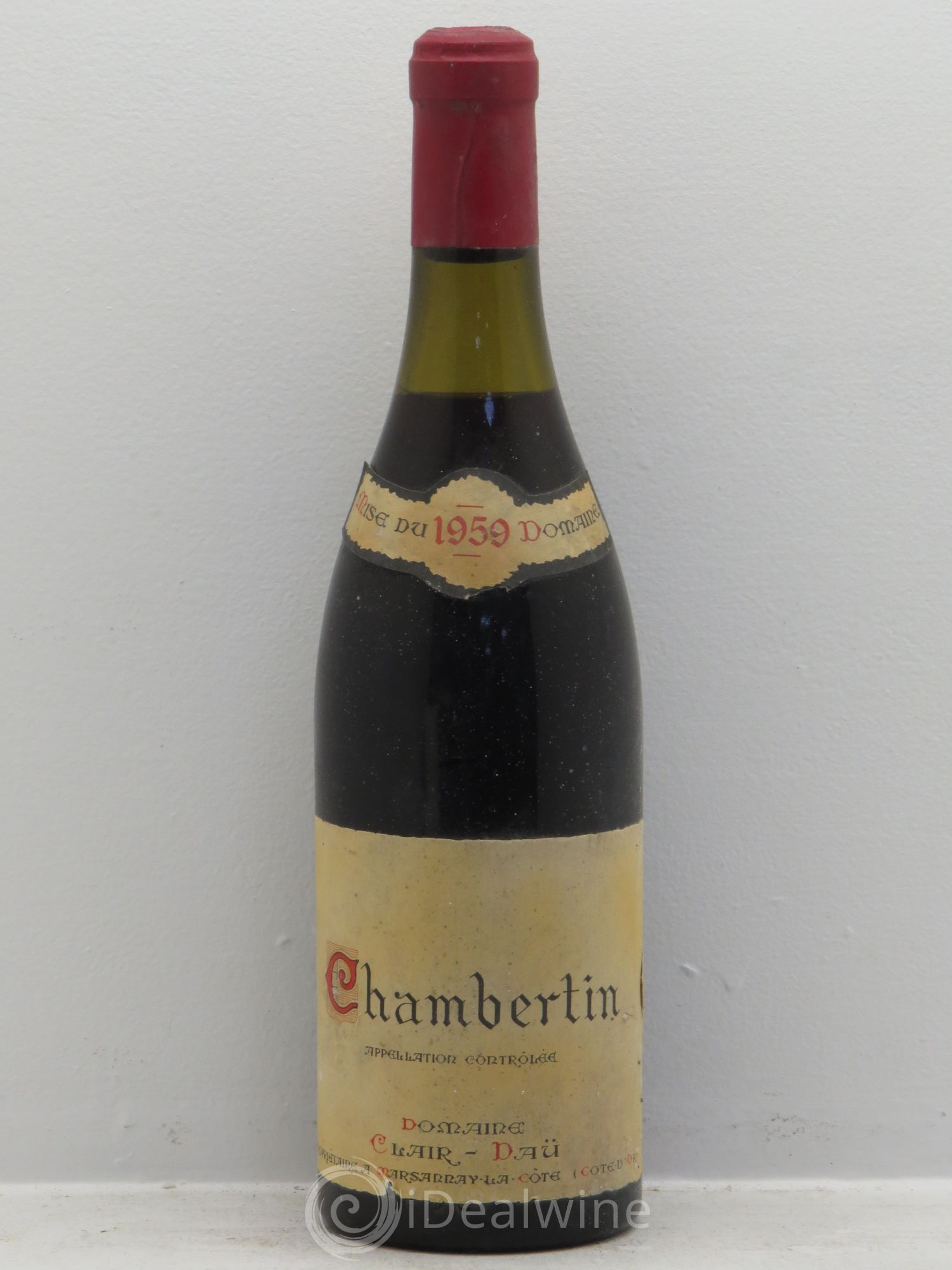 Chambertin Grand Cru 1959 - Lot de 1 bouteille - 0