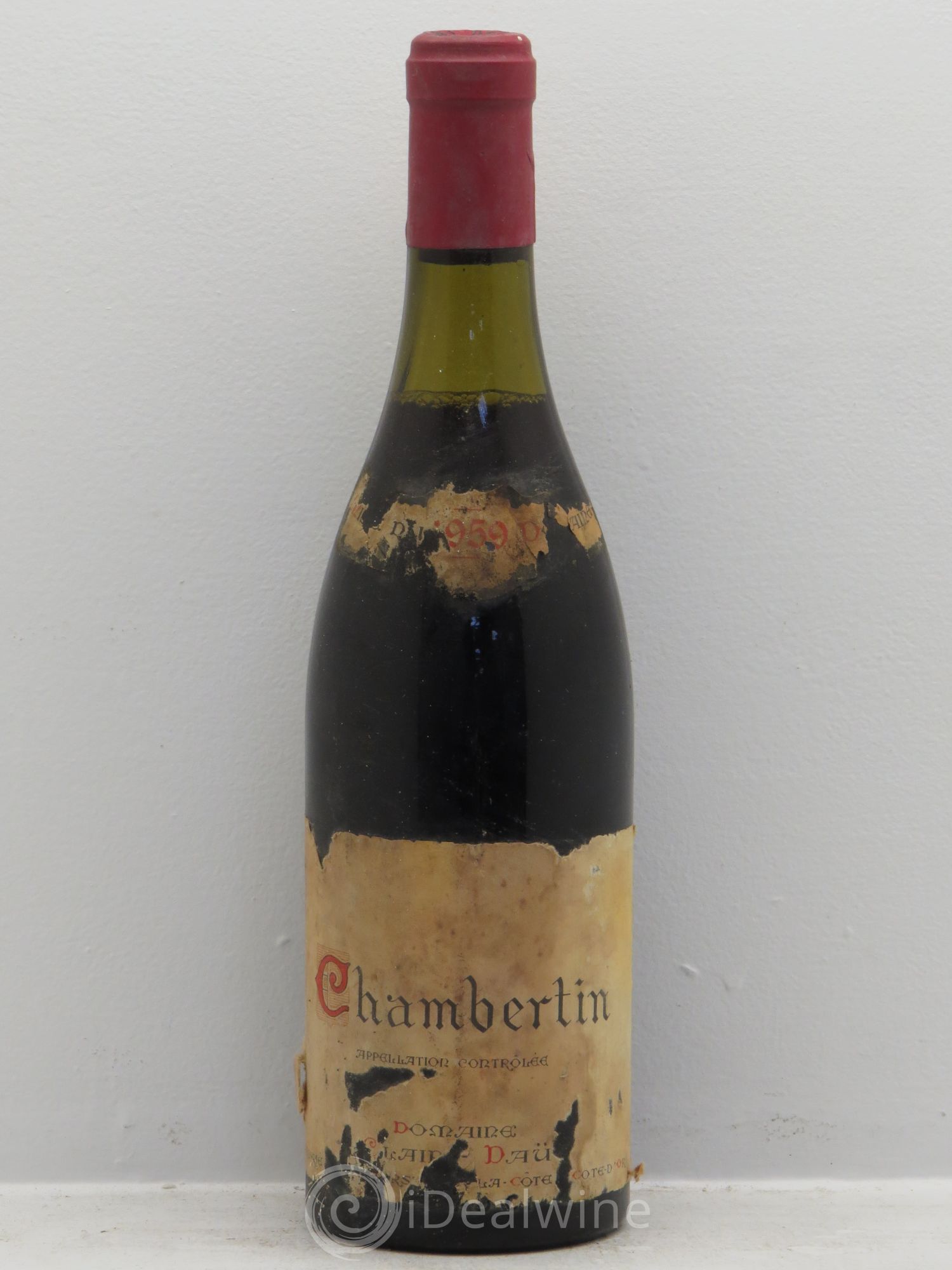 Chambertin Grand Cru 1959 - Lot de 1 bouteille - 0