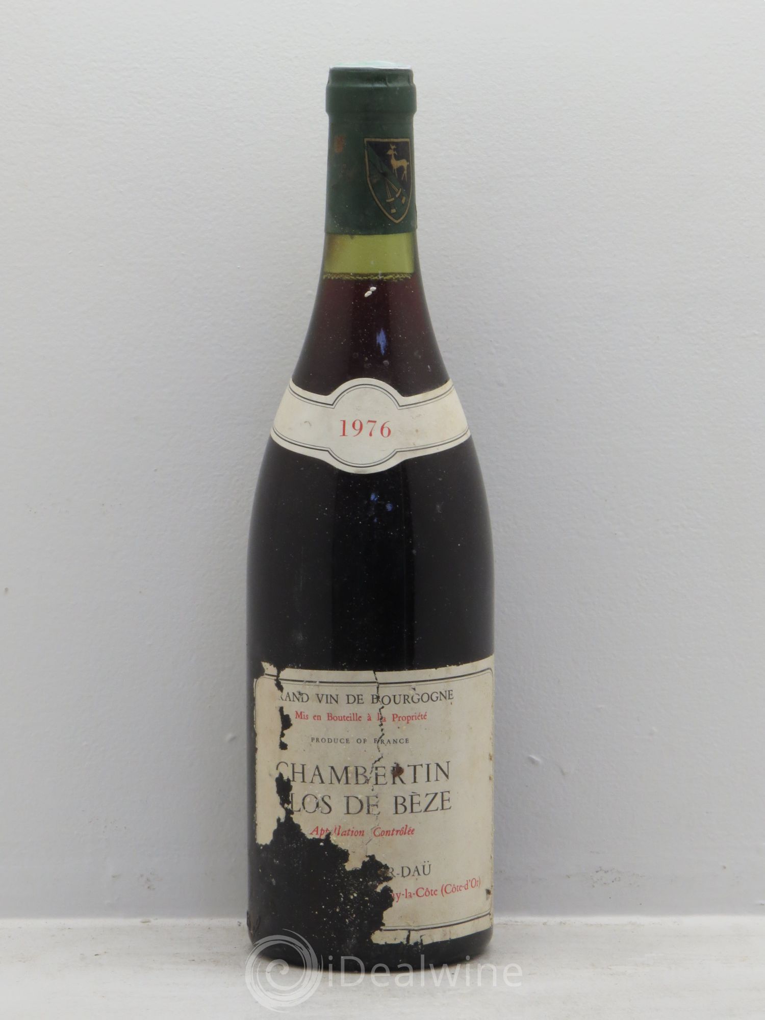 Chambertin Clos de Bèze Grand Cru Clair Daü 1976 - Lot de 1 bouteille - 0