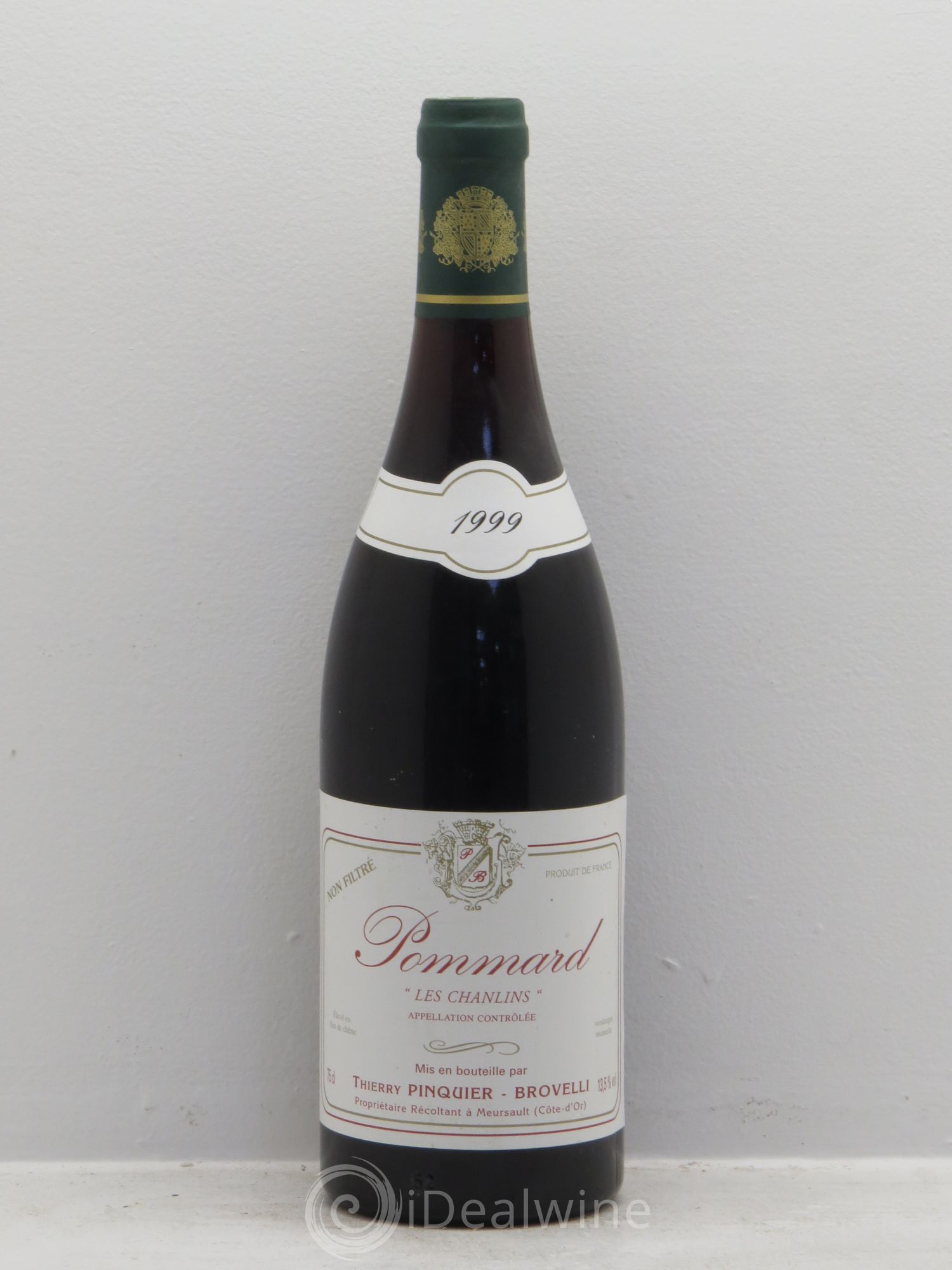 Pommard 1er Cru Pinguier Brovelli 1999 - Lot de 1 bouteille - 0