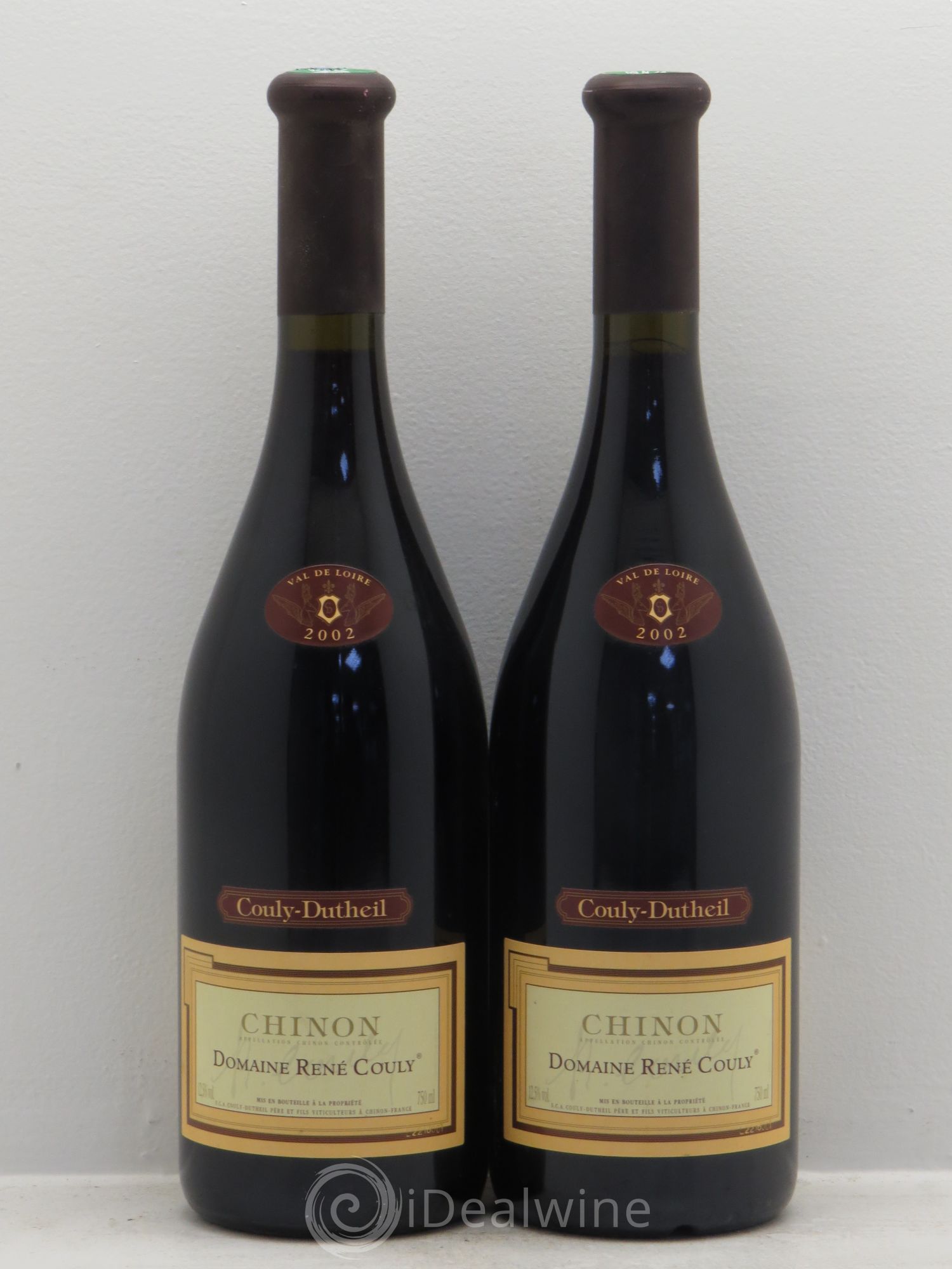 Chinon 2002 - Lot de 2 bouteilles - 0