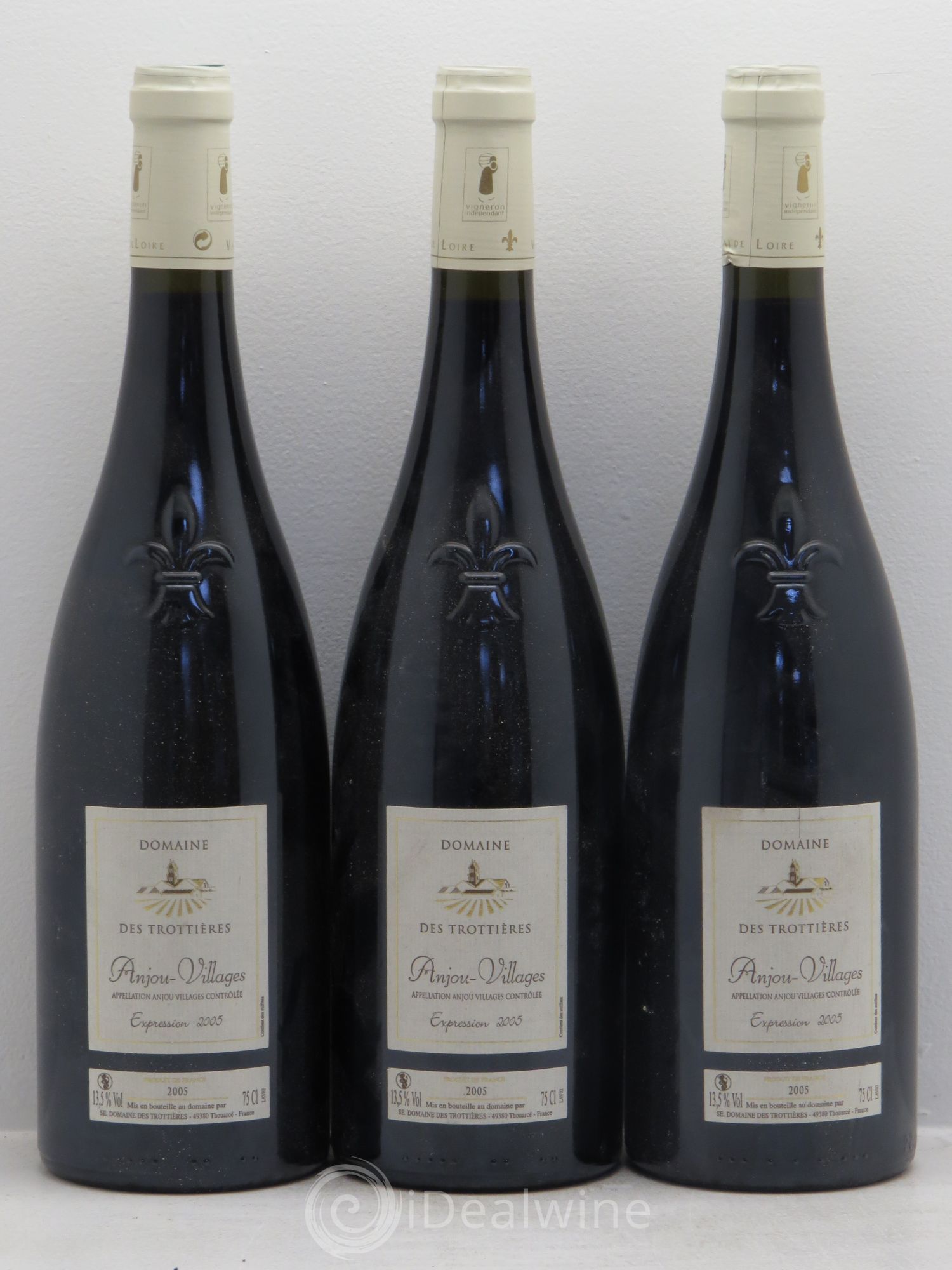 Anjou Expression Domaine des Trottières 2005 - Posten von 3 Flaschen - 0