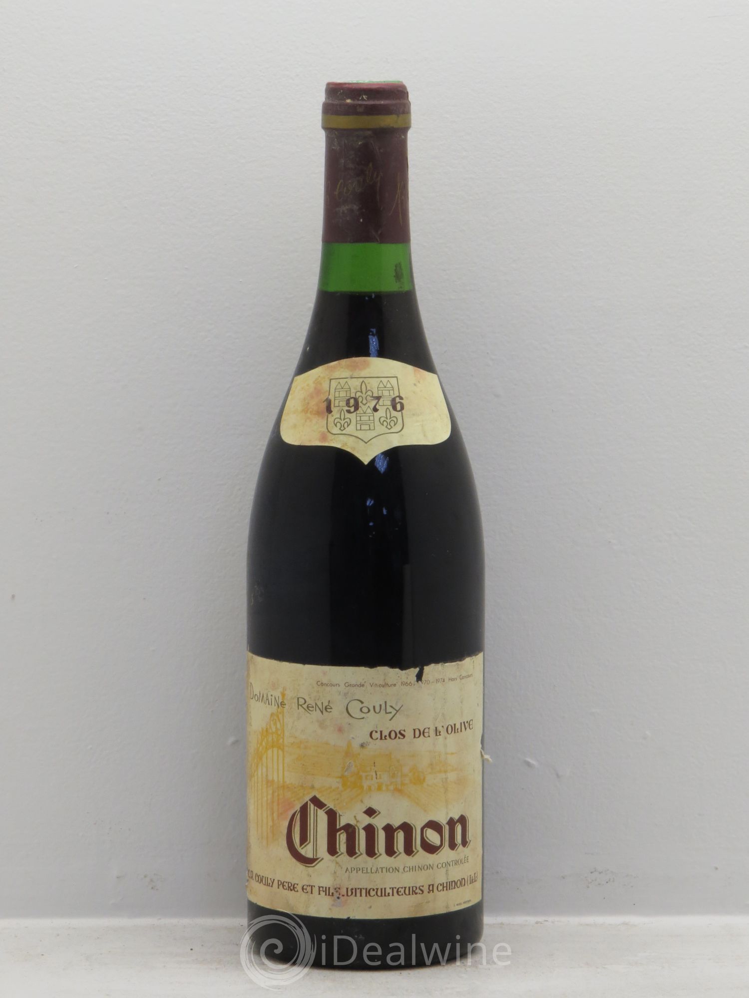 Chinon Clos de l'Olivet 1976 - Posten von 1 Flasche - 0