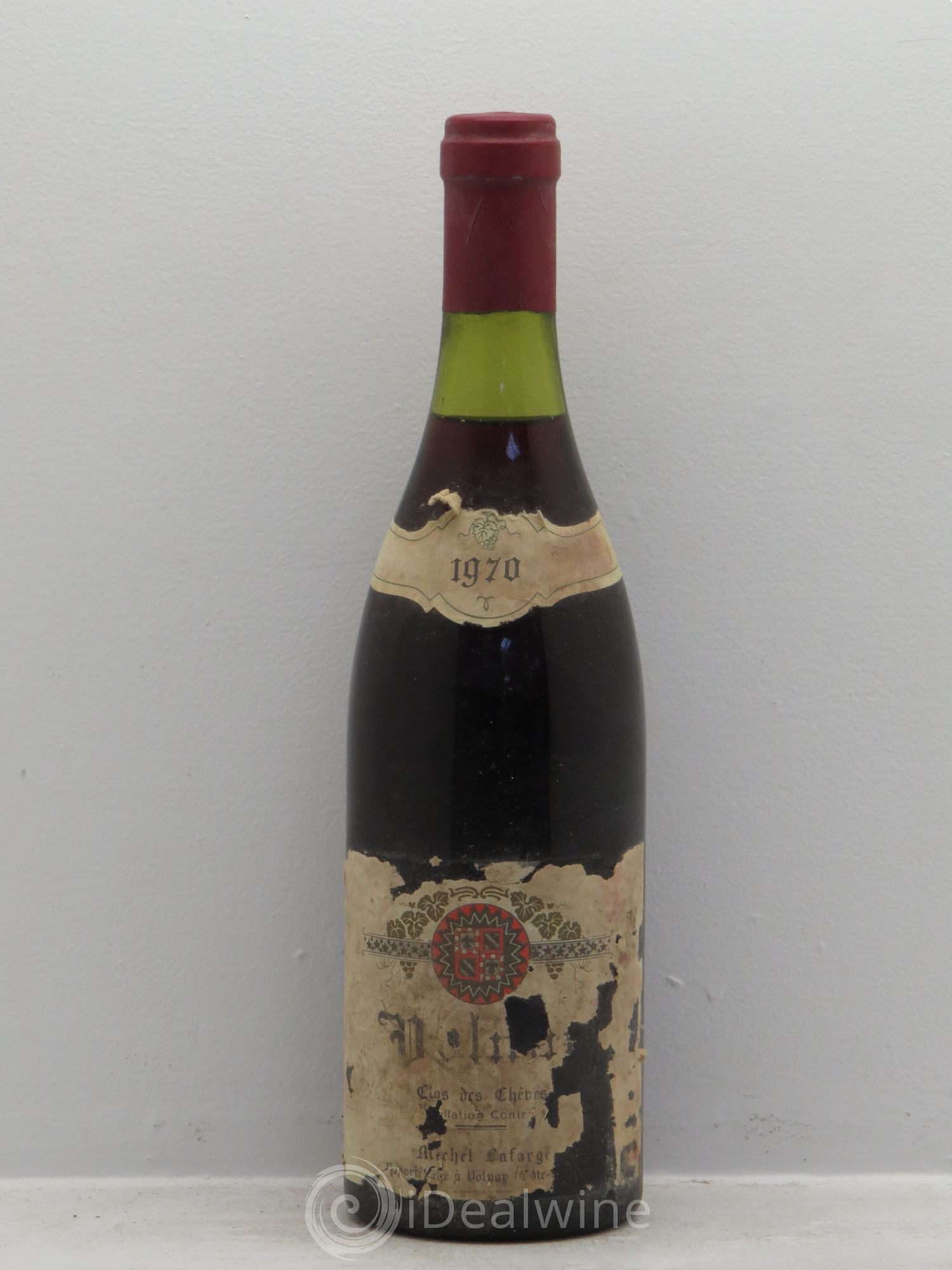 Volnay 1er Cru Clos des Chênes Lafarge (Domaine) 1970 - Lot de 1 bouteille - 0